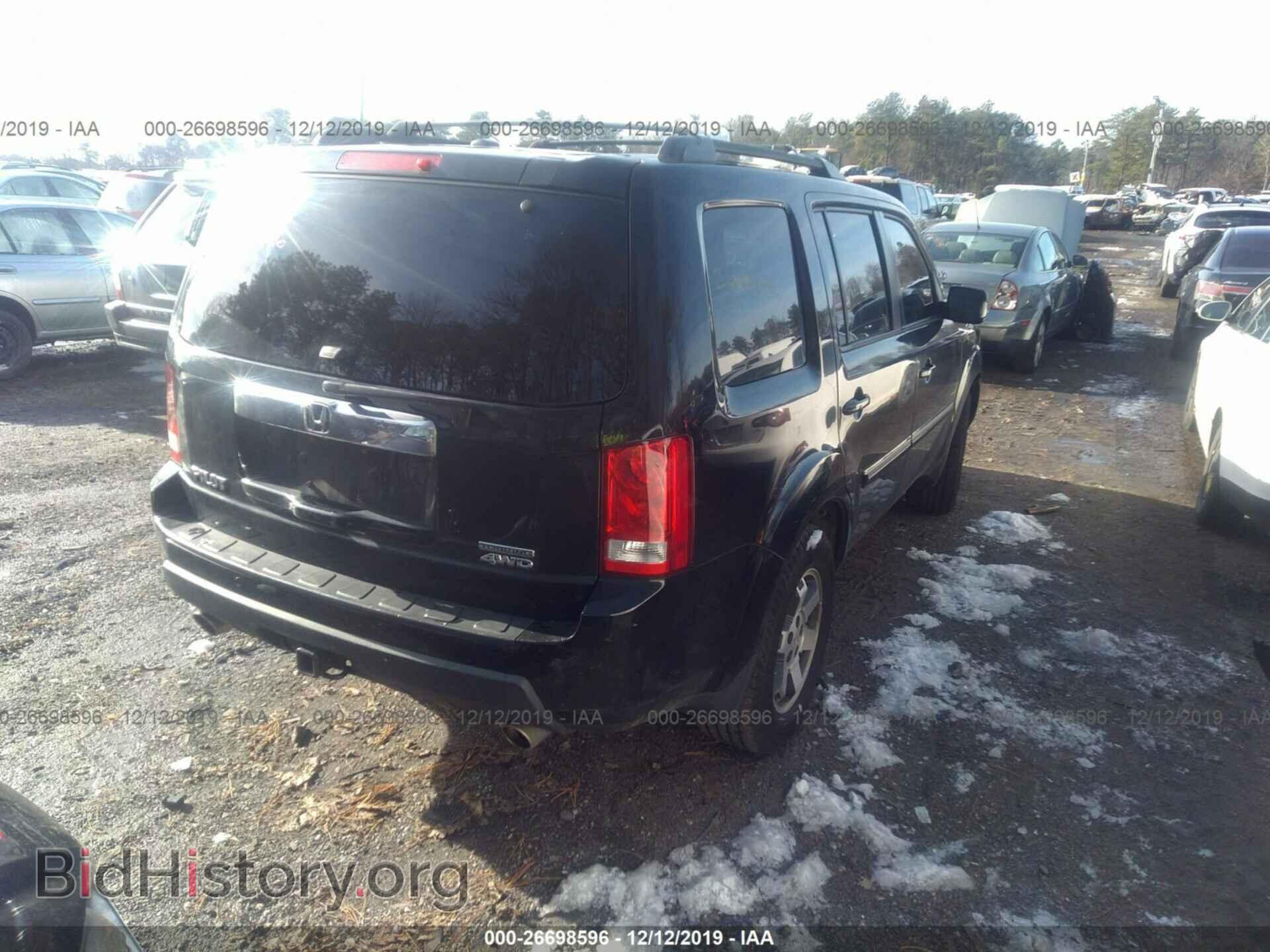 2011 HONDA PILOT - VIN: 5FNYF4H93BB107348 - Фото 4