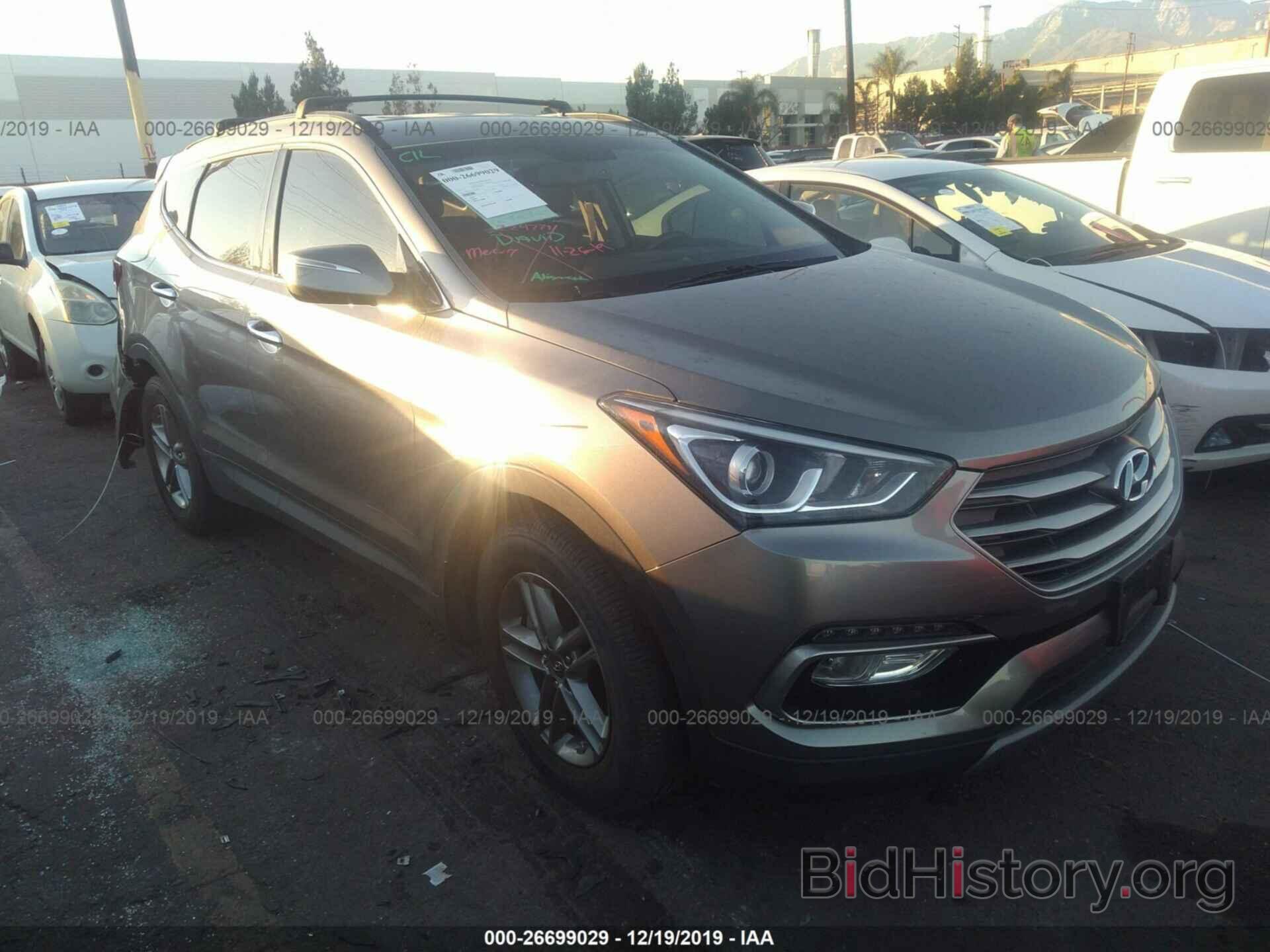 Фотография 5NMZU3LB6HH023546 - HYUNDAI SANTA FE SPORT 2017