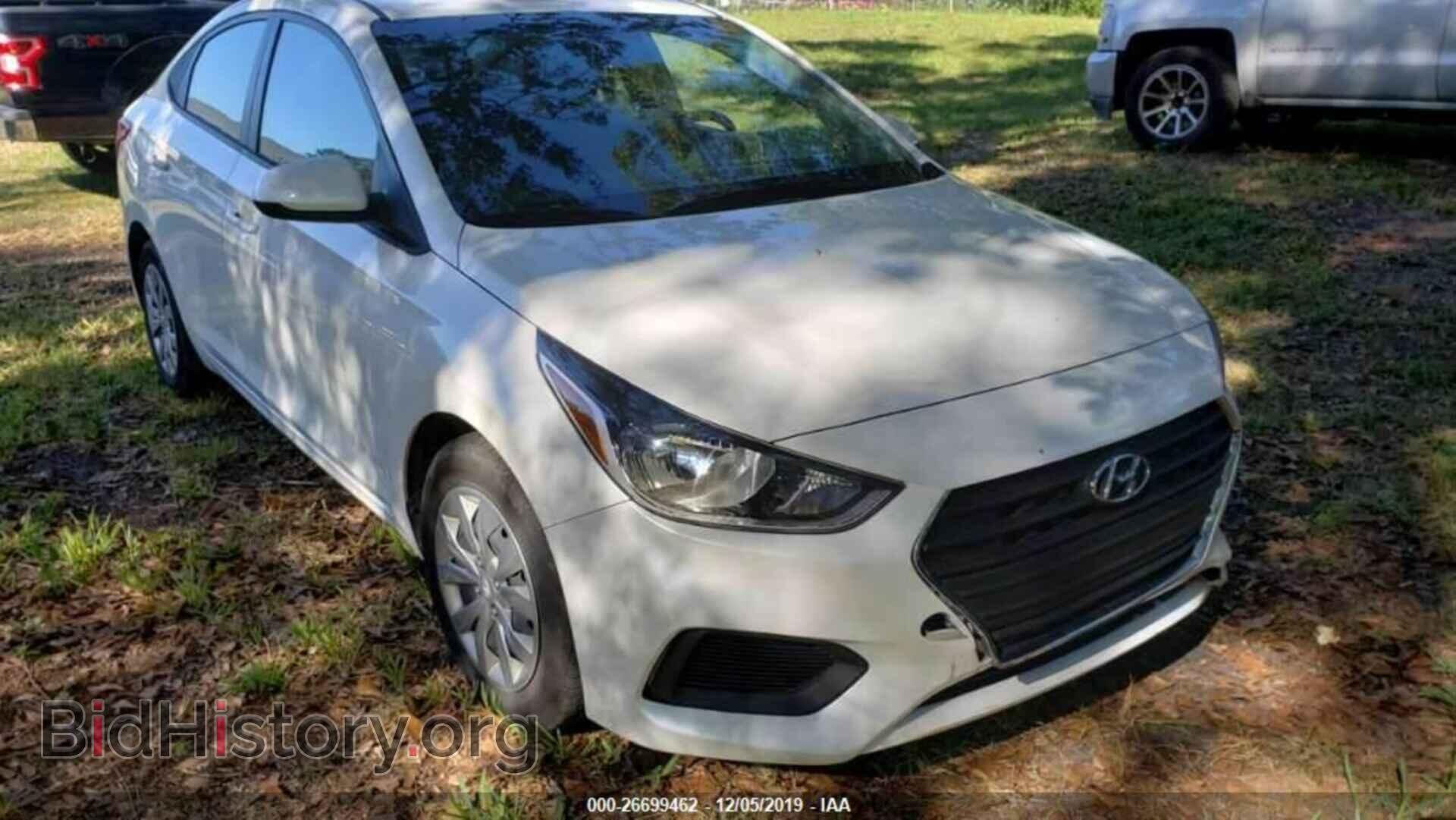 2018 HYUNDAI ACCENT - VIN: 3KPC24A34JE016735 - Фото 2