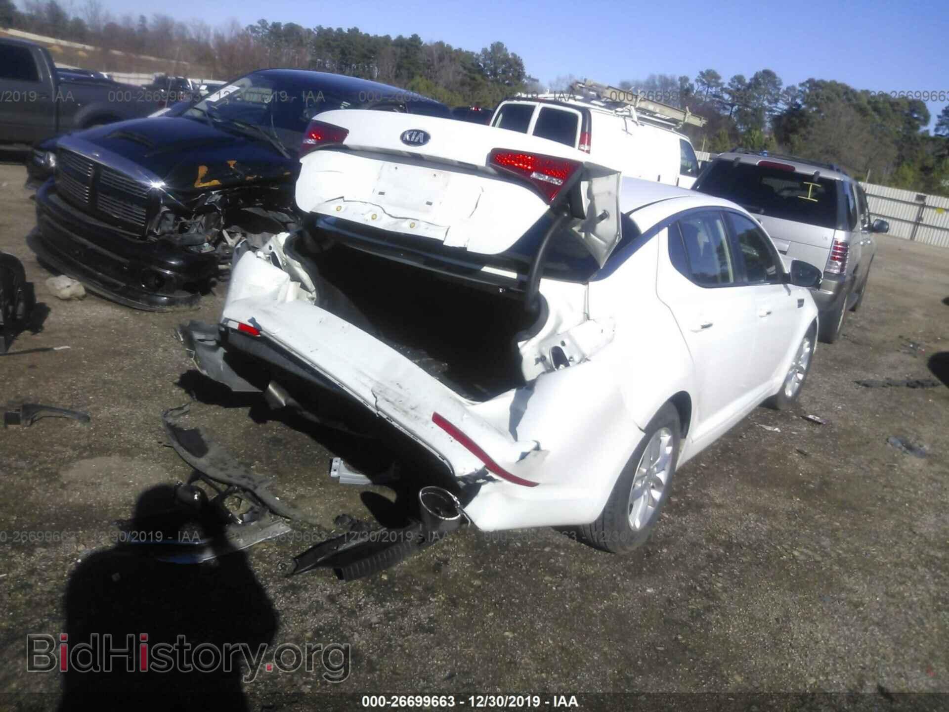 2013 KIA OPTIMA - VIN: KNAGM4A72D5441026 - Photo 4
