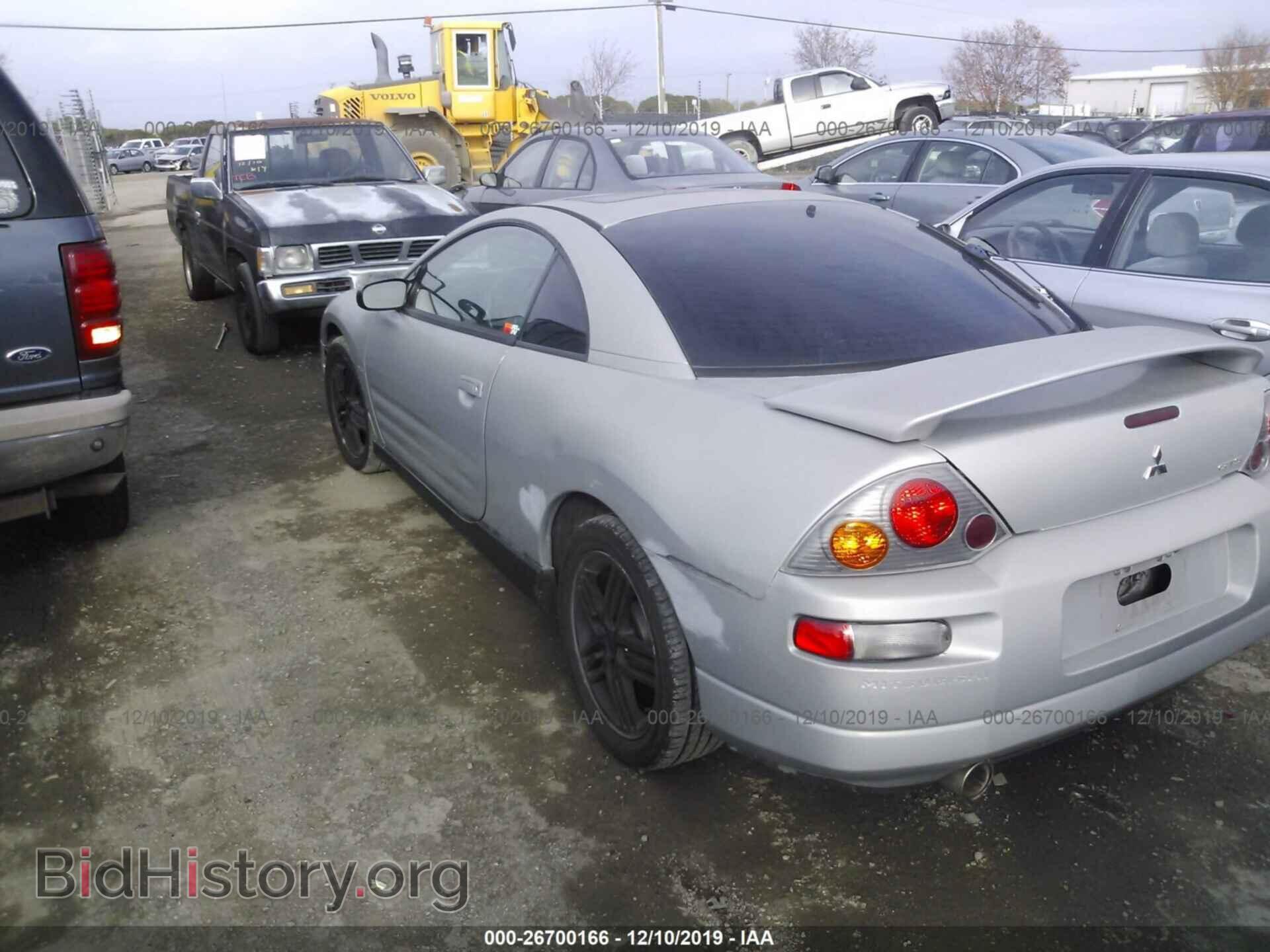 2003 MITSUBISHI ECLIPSE - VIN: 4A3AC74HX3E021737 - Фото 3
