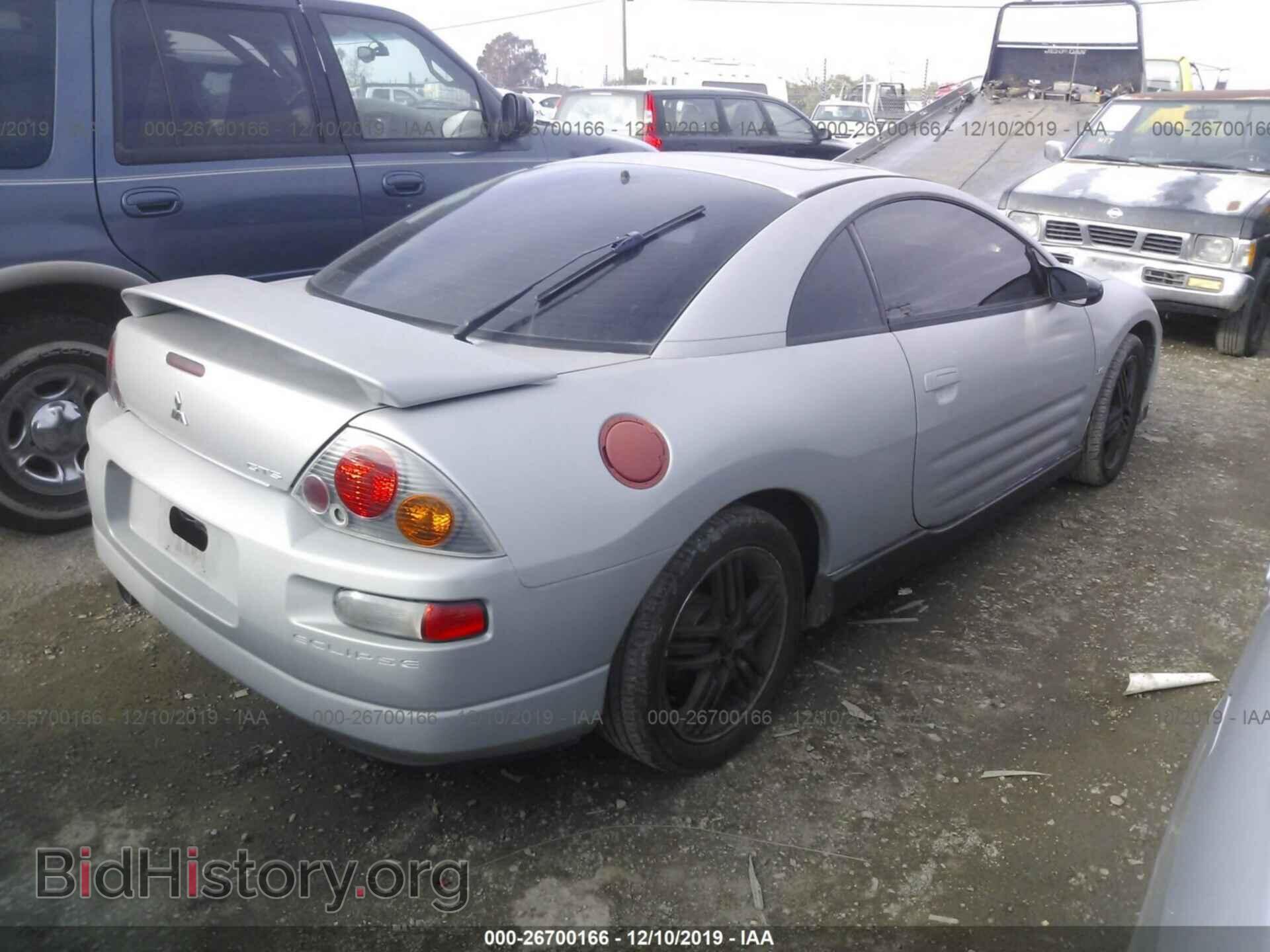 2003 MITSUBISHI ECLIPSE - VIN: 4A3AC74HX3E021737 - Фото 4
