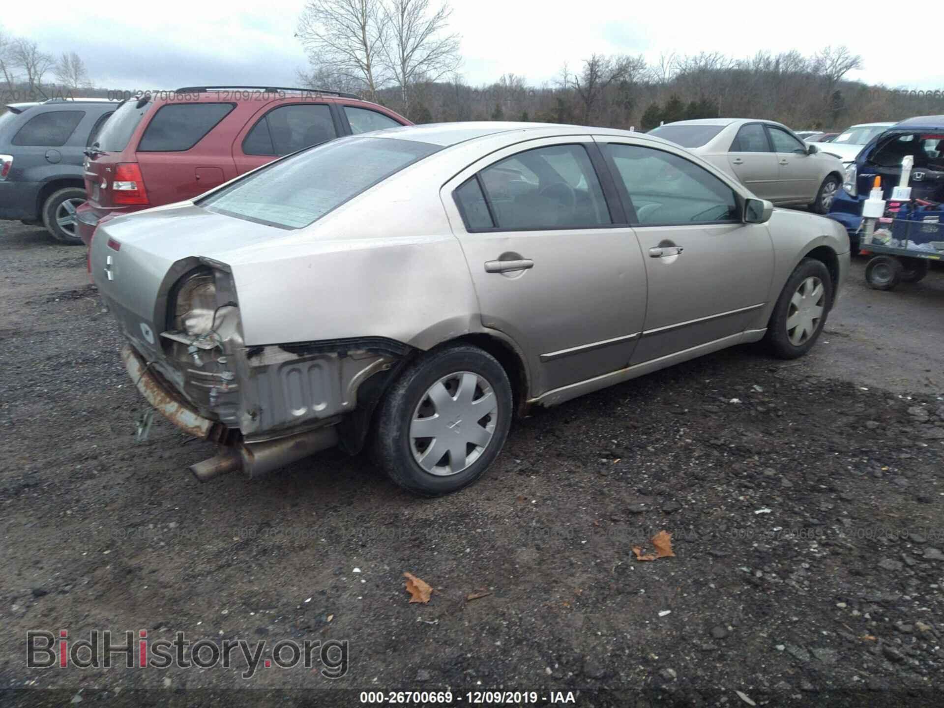 2005 MITSUBISHI GALANT - VIN: 4A3AB36F55E046457 - Фото 4