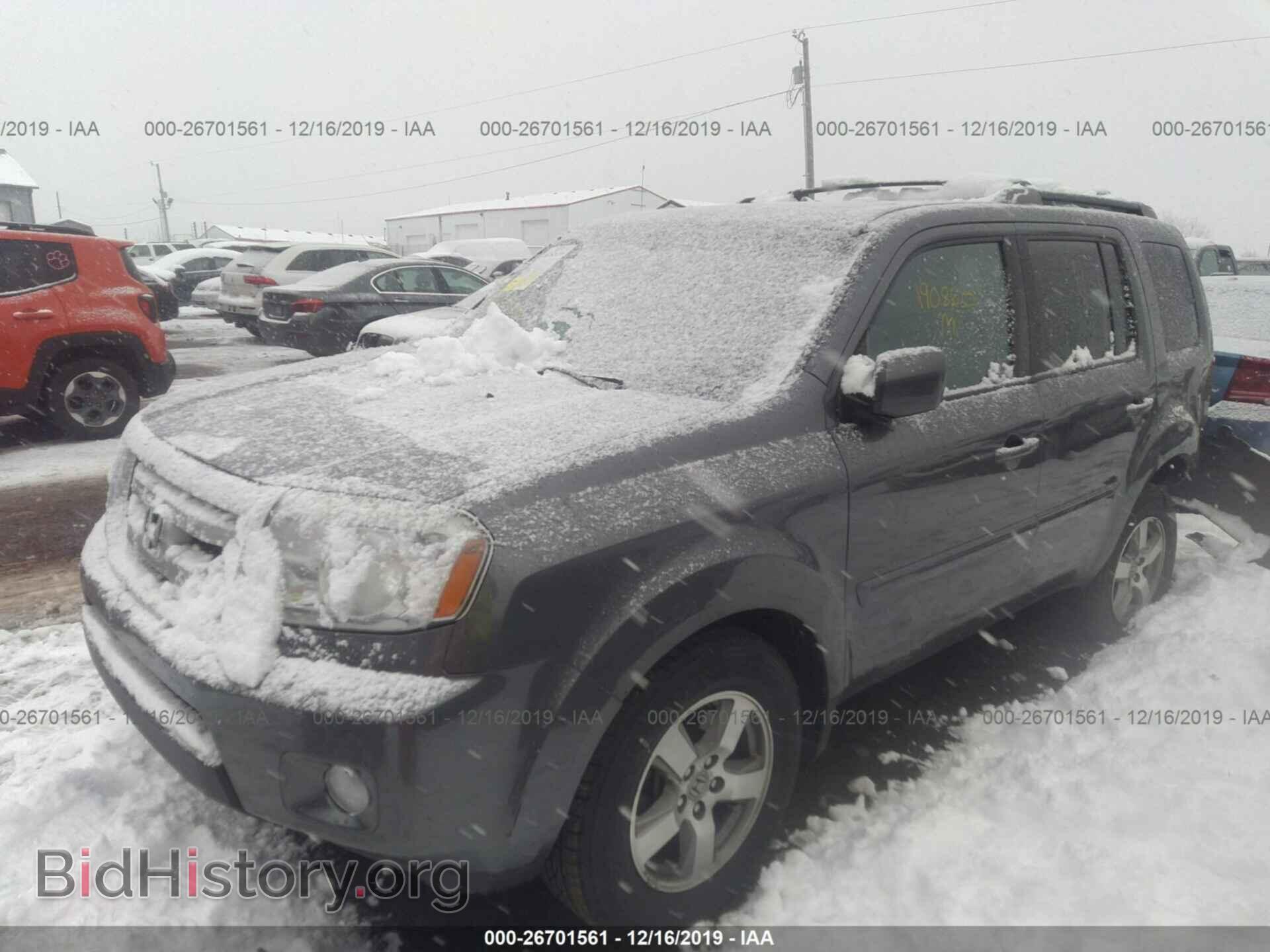 2011 Honda Pilot - VIN: 5FNYF4H54BB001892 - Фото 2