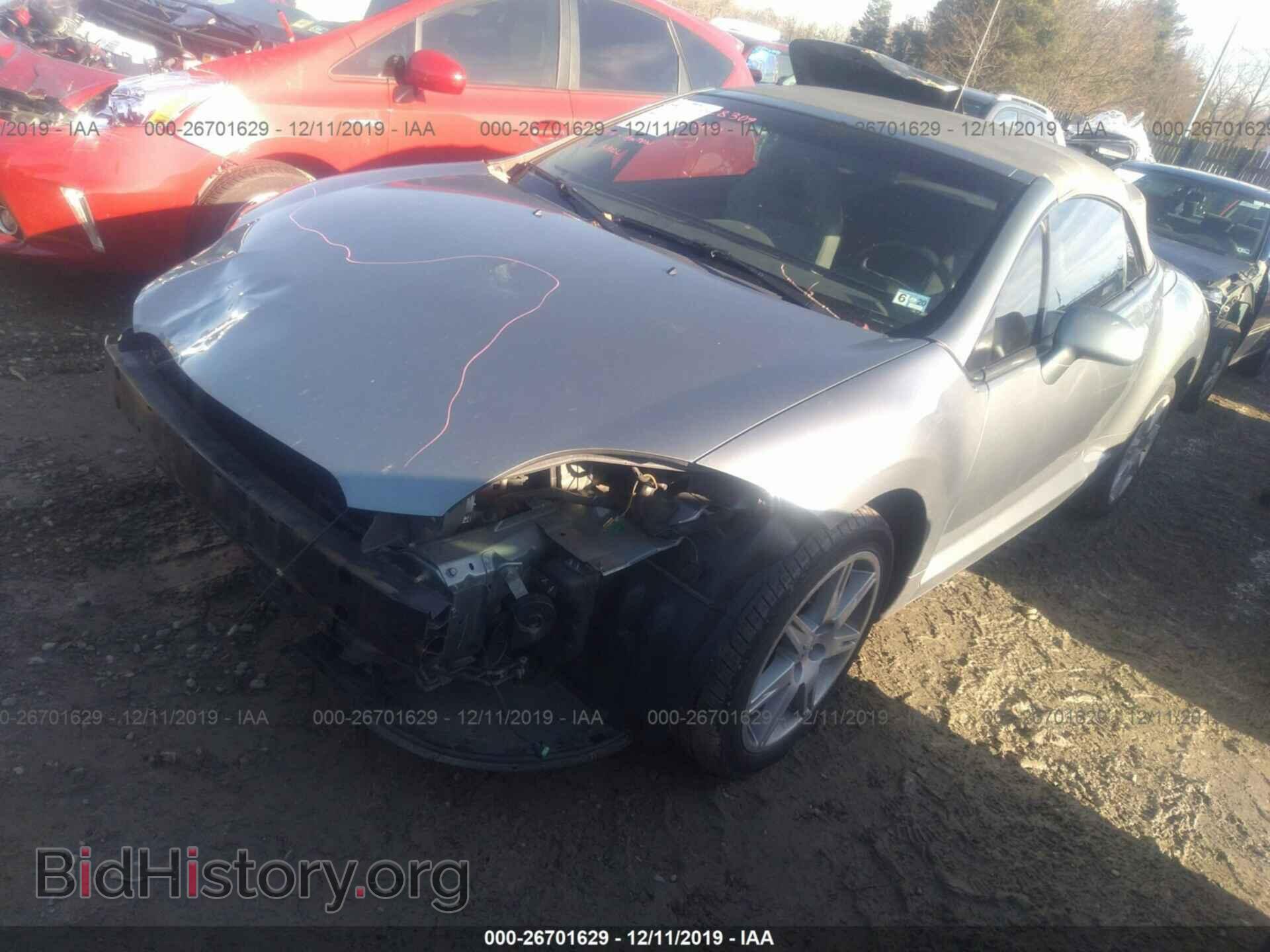 2007 MITSUBISHI ECLIPSE - VIN: 4A3AL35TX7E004664 - Фото 2