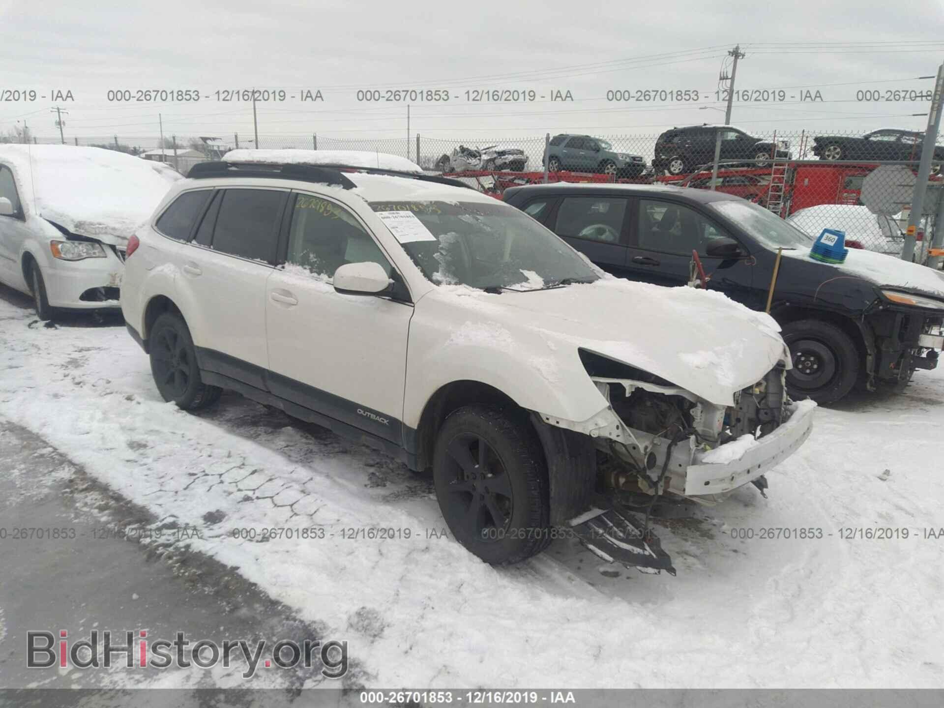 Фотография 4S4BRCCC2E1246227 - SUBARU OUTBACK 2014