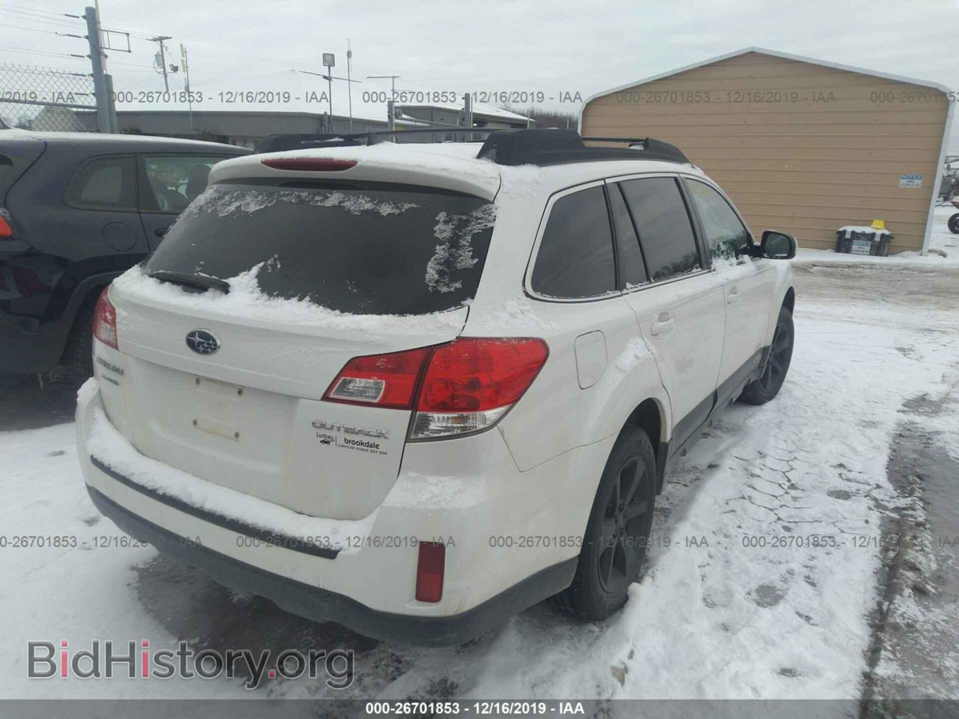 2014 SUBARU OUTBACK - VIN: 4S4BRCCC2E1246227 - Фото 4