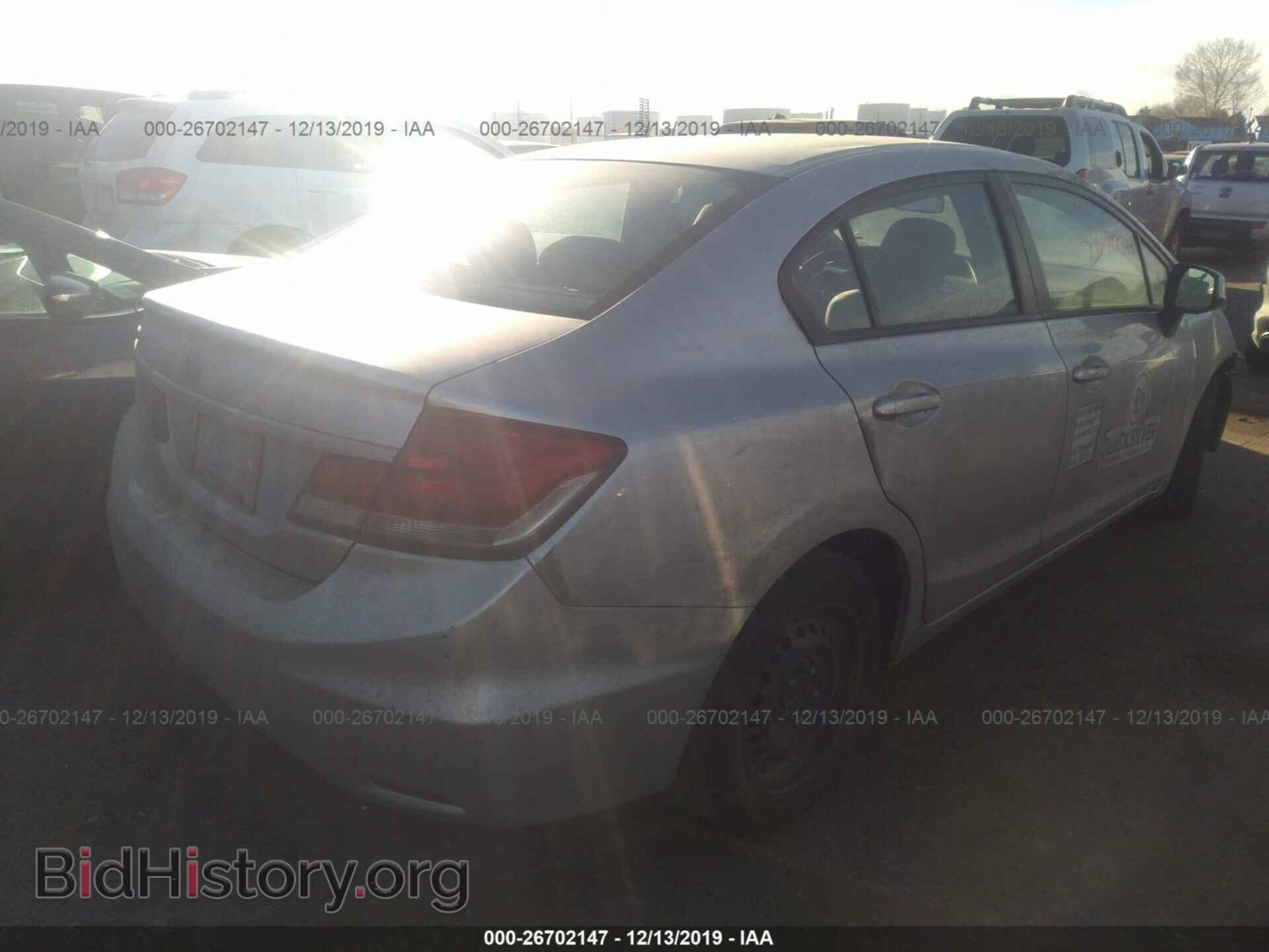 2013 HONDA CIVIC - VIN: 19XFB2F53DE095735 - Photo 4