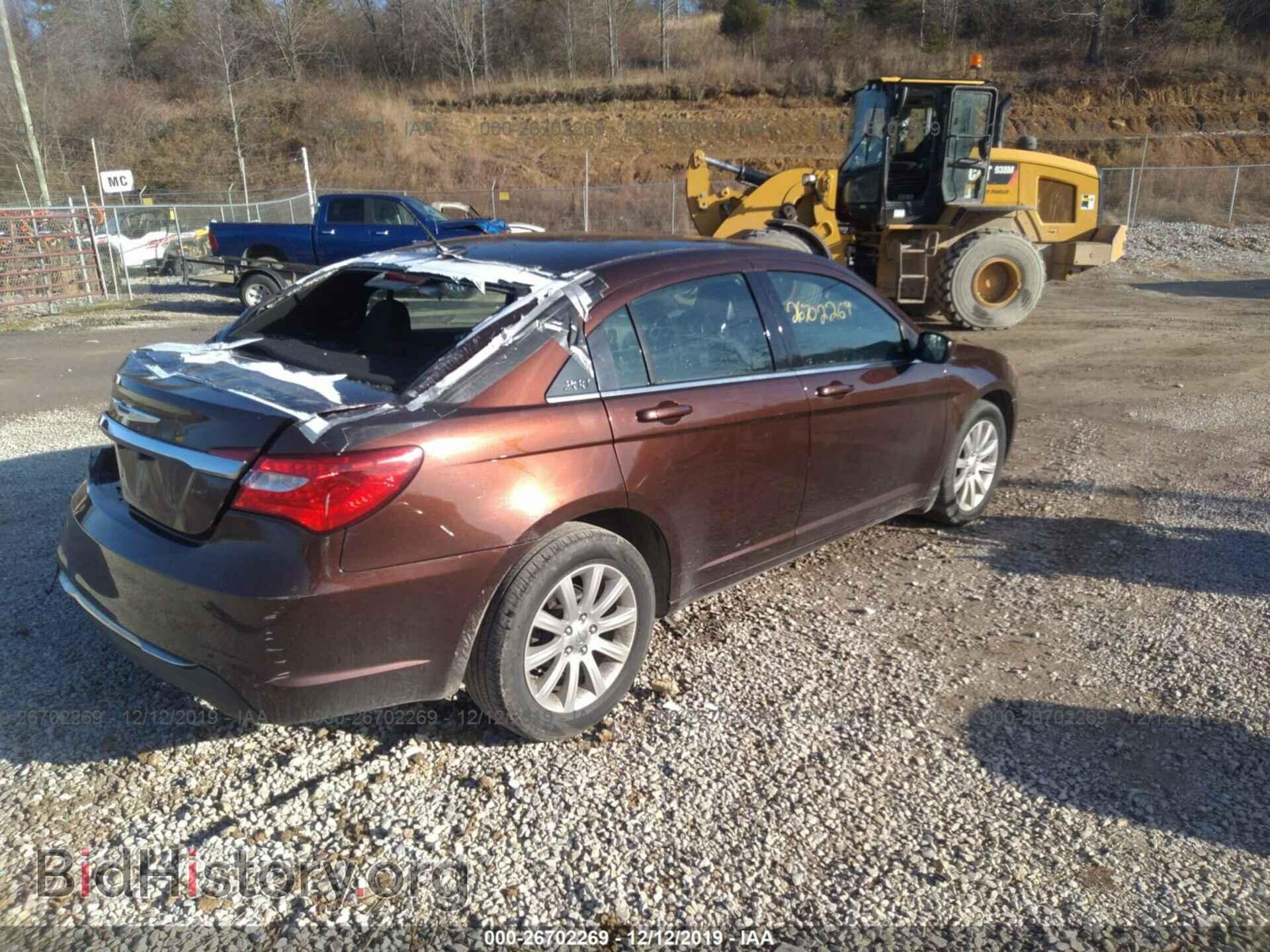 2012 CHRYSLER 200 - VIN: 1C3CCBBG5CN169694 - Фото 4