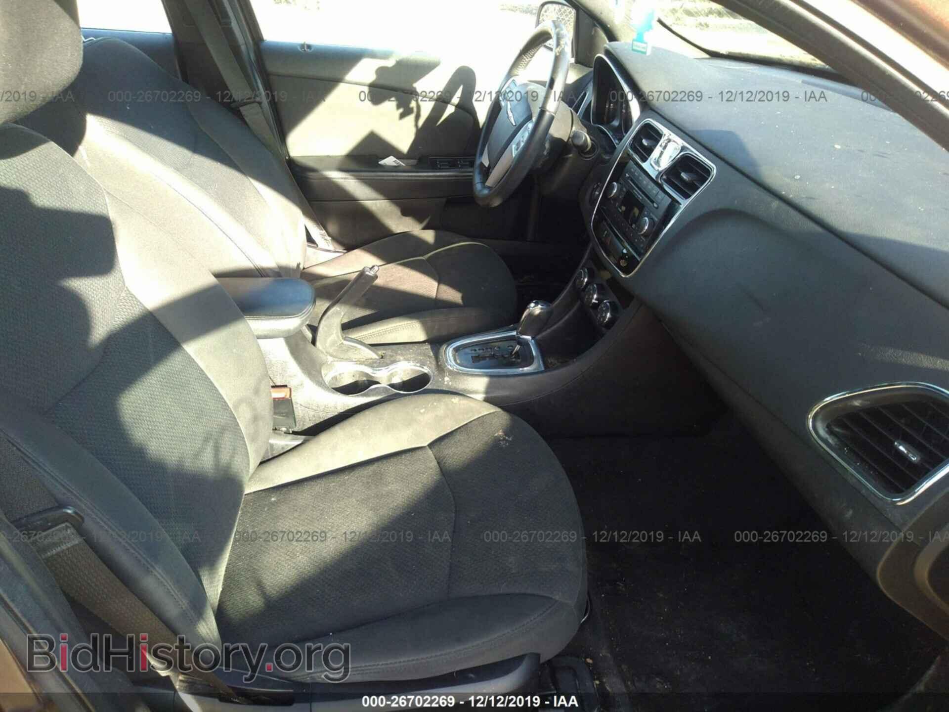 2012 CHRYSLER 200 - VIN: 1C3CCBBG5CN169694 - Фото 5