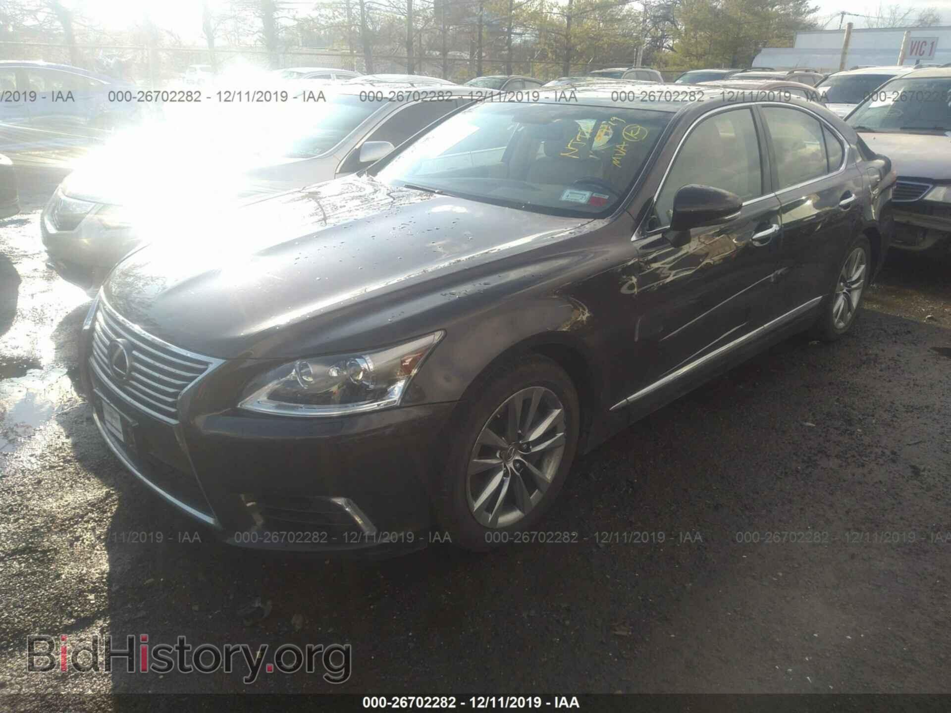 2014 LEXUS LS - VIN: JTHCL5EF4E5021957 - Фото 2