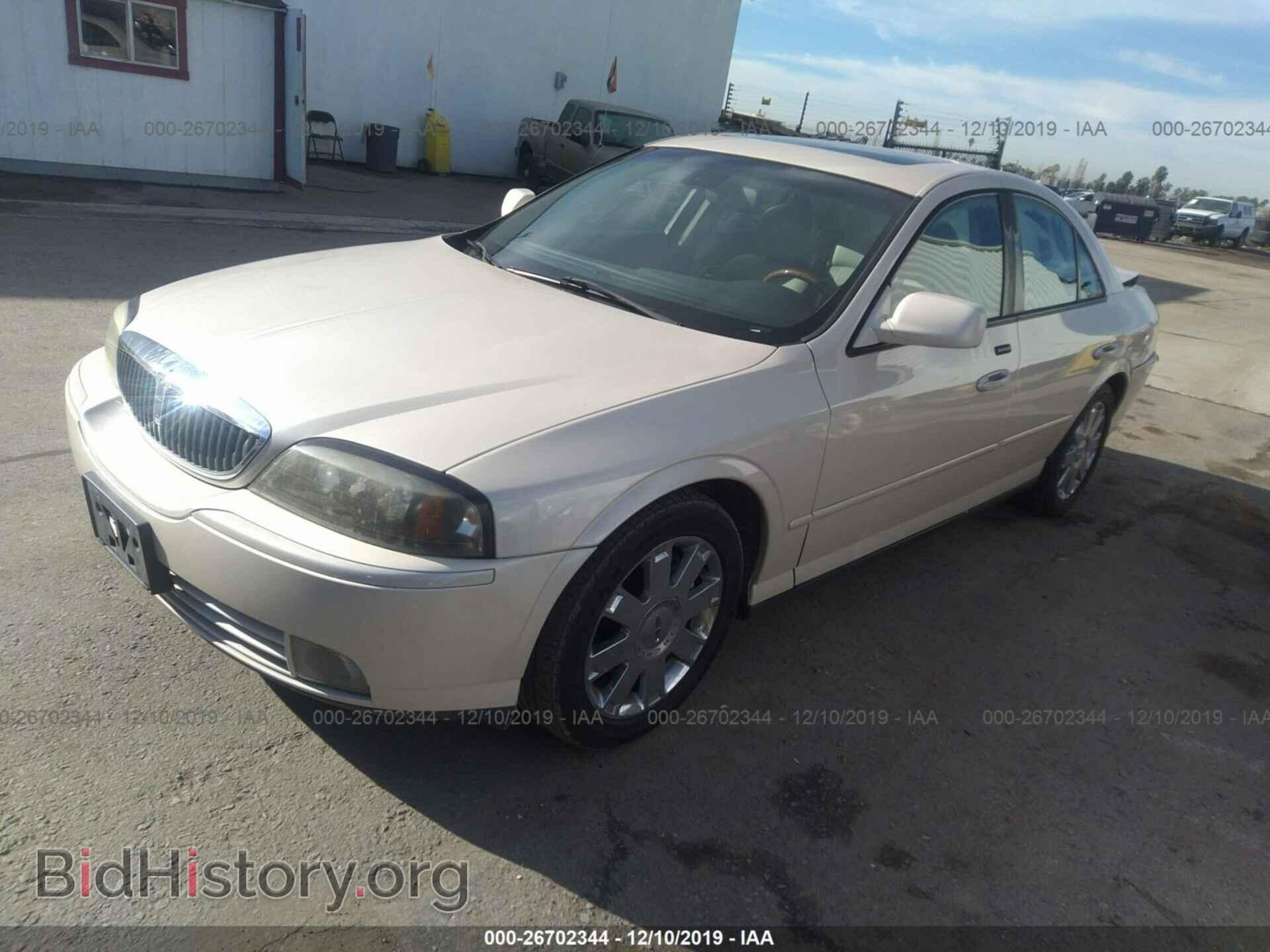 2003 Lincoln LS - VIN: 1LNHM87A33Y67741 - Фото 2