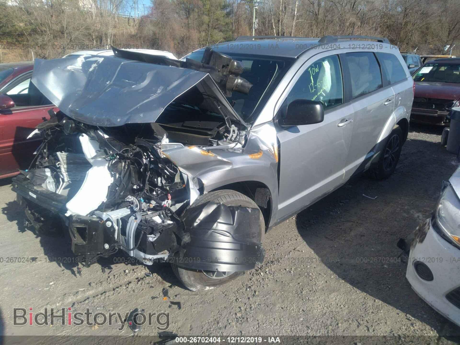 2018 DODGE JOURNEY - VIN: 3C4PDCAB2JT533220 - Фото 2