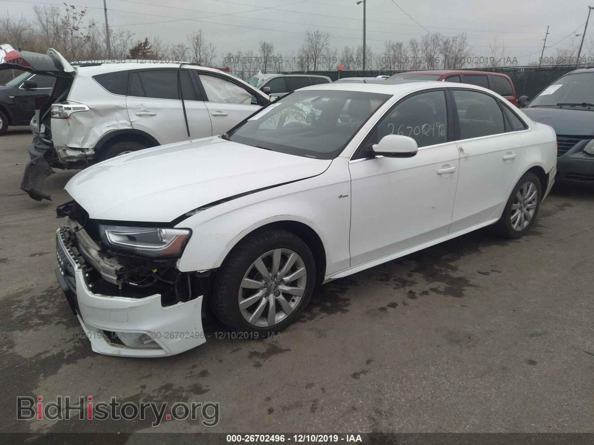 2015 AUDI A4 - VIN: WAUBFAFL2FN005739 - Фото 2