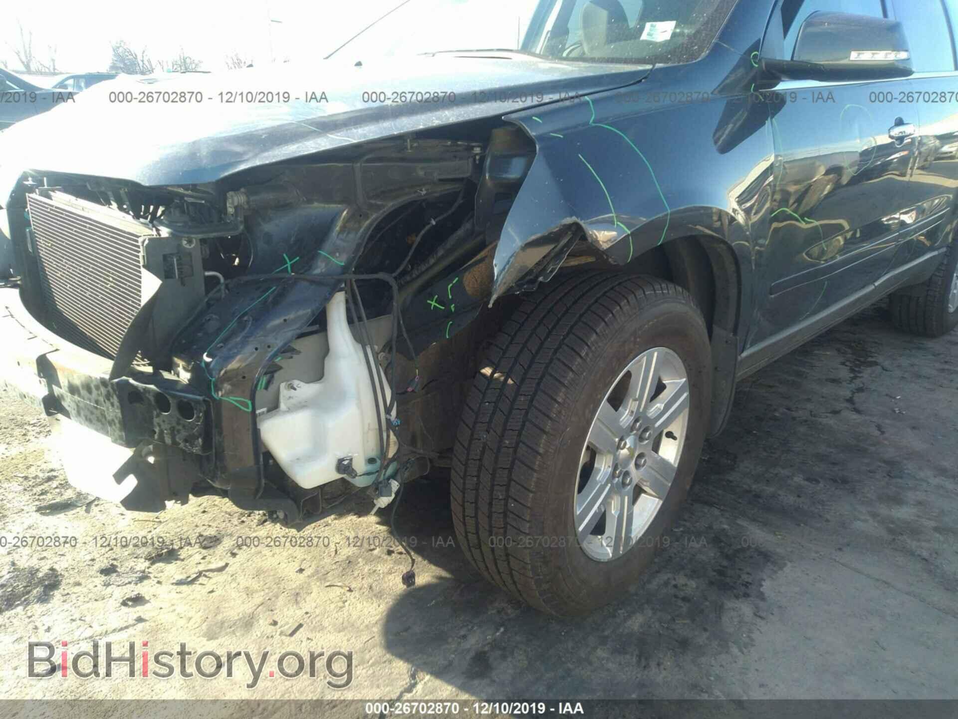 2011 CHEVROLET TRAVERSE - VIN: 1GNKRGED8BJ378560 - Фото 6
