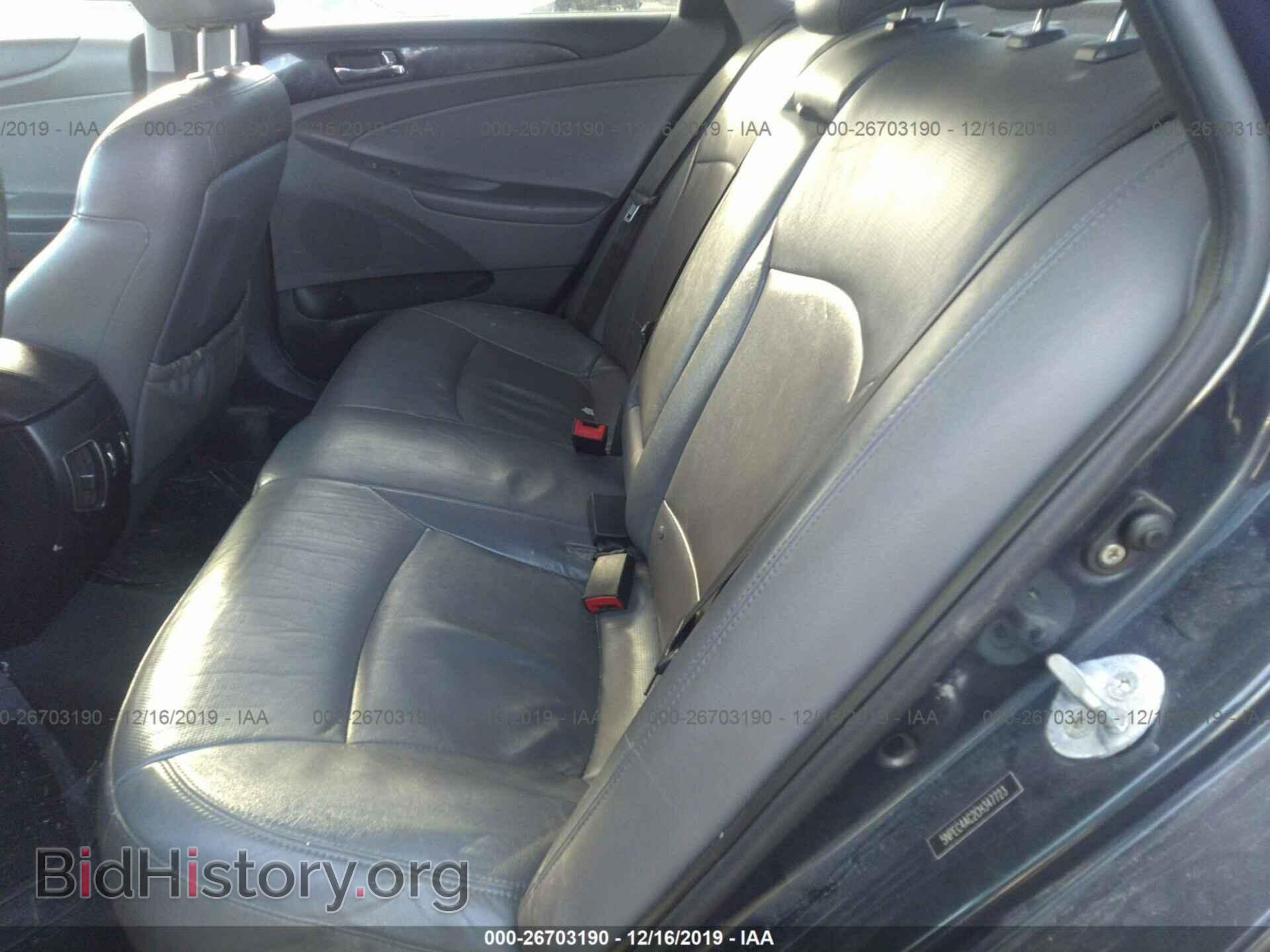 2012 HYUNDAI SONATA - VIN: 5NPEC4AC2CH347723 - Фото 8