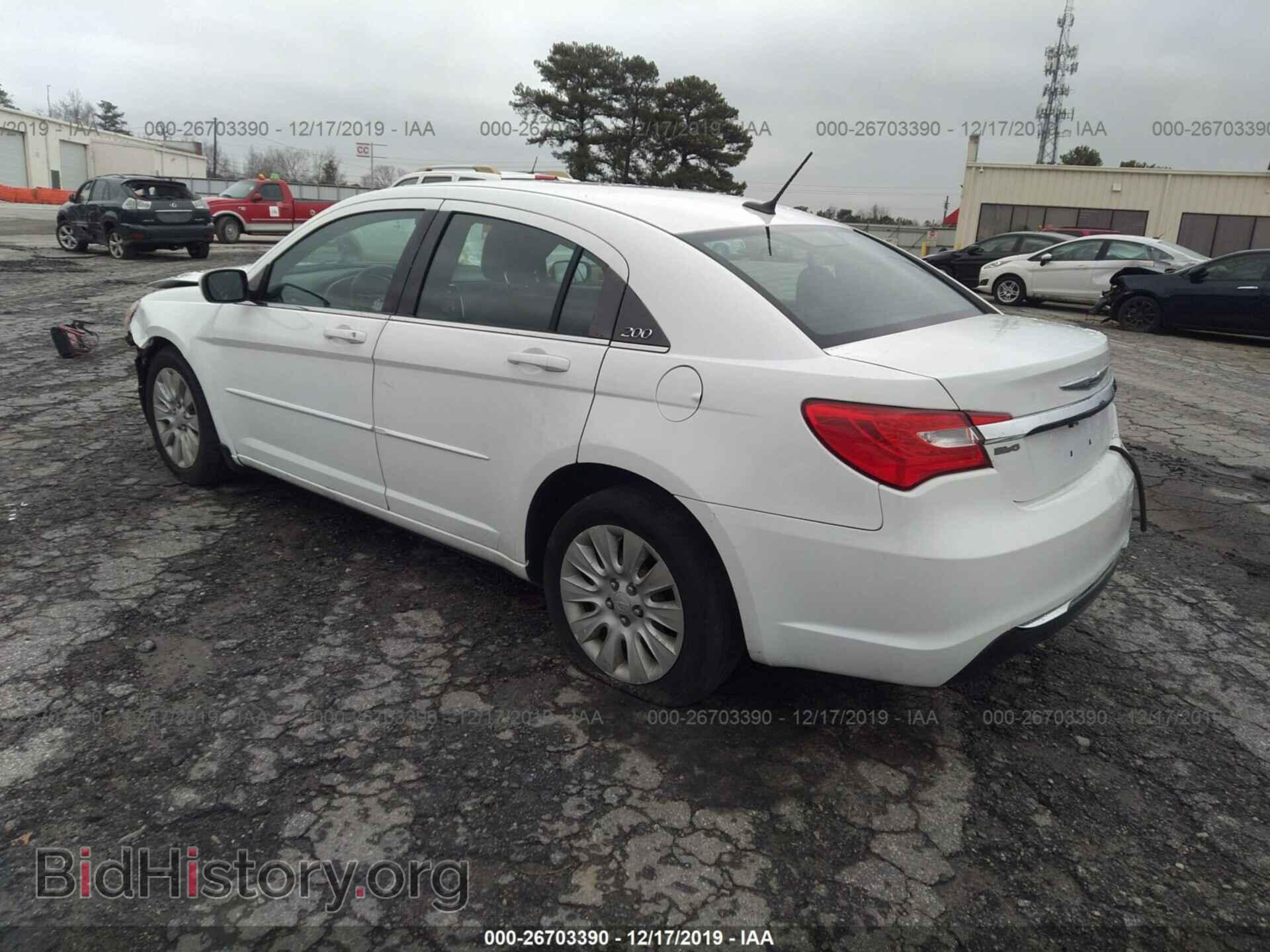2012 CHRYSLER 200 - VIN: 1C3CCBABXCN246629 - Фото 3