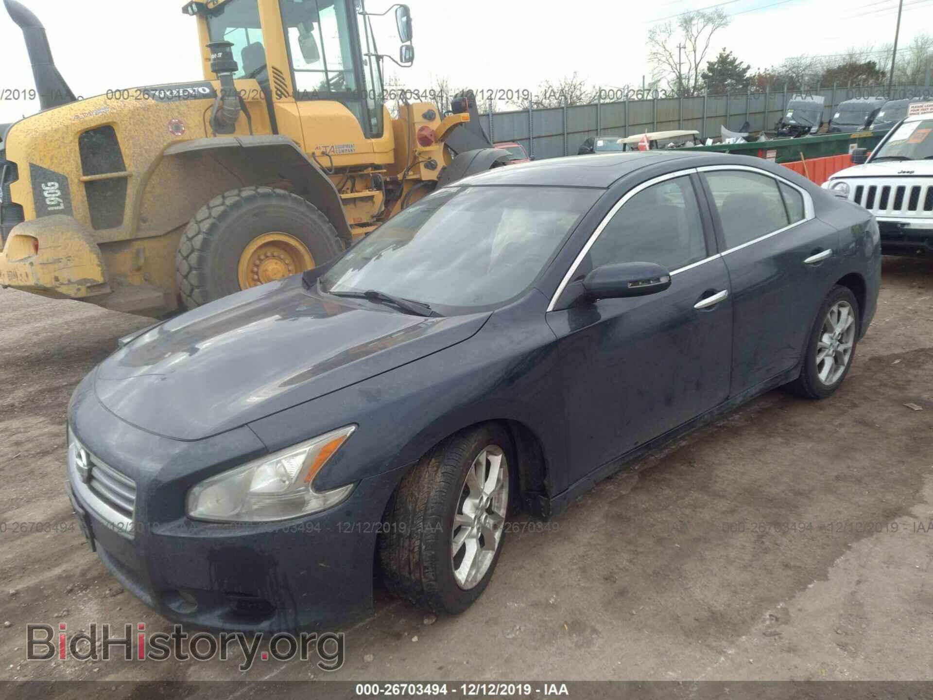 2012 NISSAN MAXIMA - VIN: 1N4AA5AP1CC845636 - Фото 2