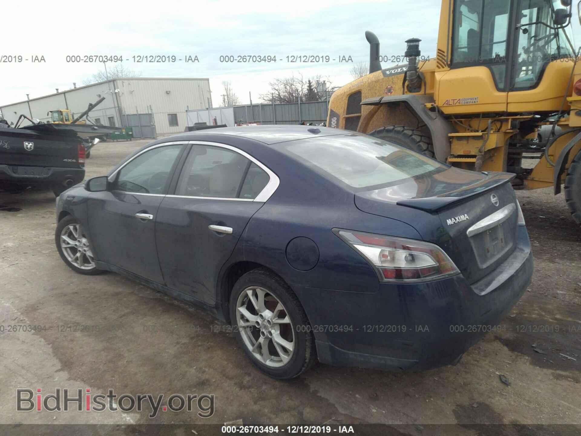 2012 NISSAN MAXIMA - VIN: 1N4AA5AP1CC845636 - Фото 3