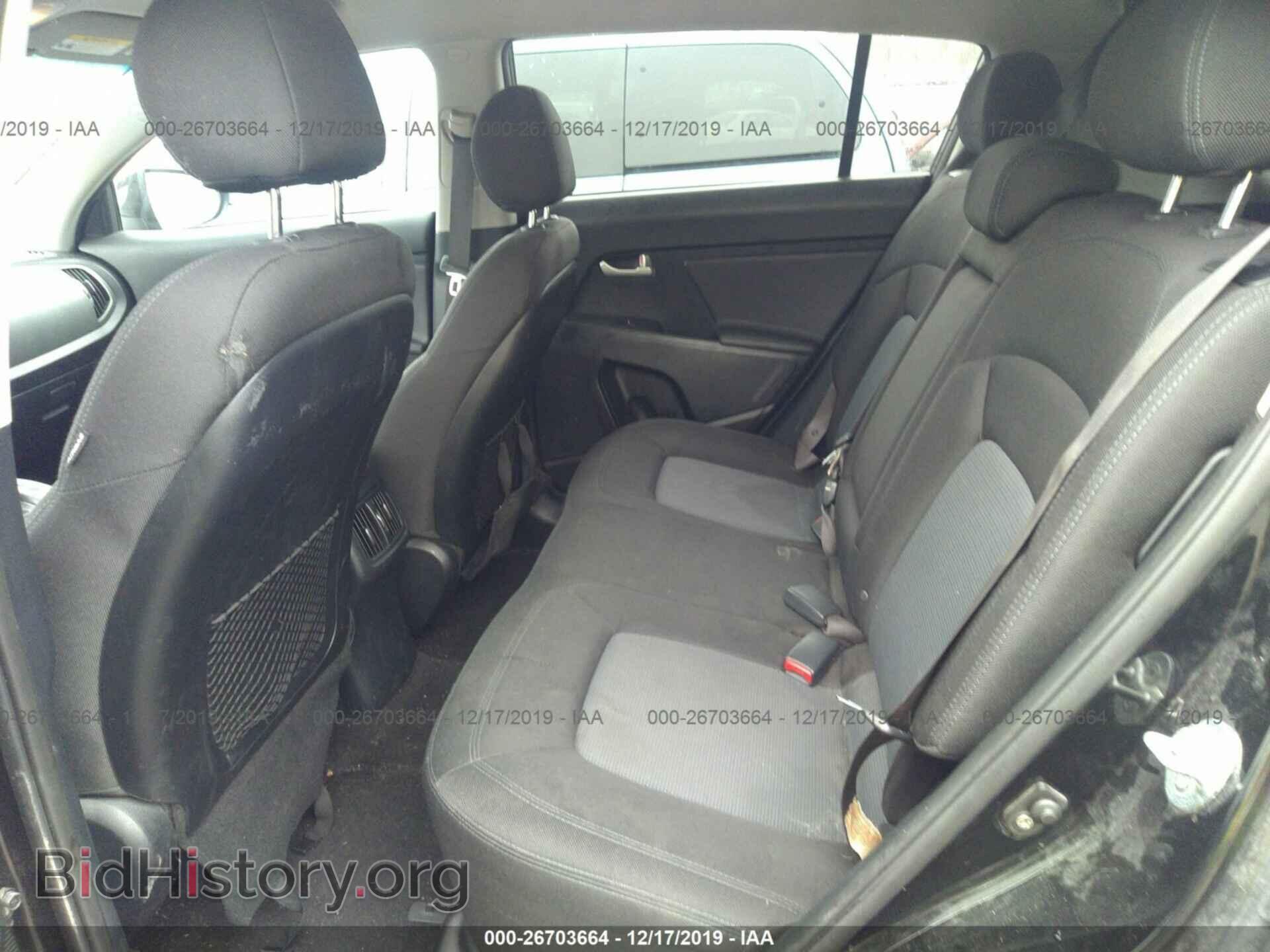 2014 KIA SPORTAGE - VIN: KNDPBCAC4E7586381 - Фото 8