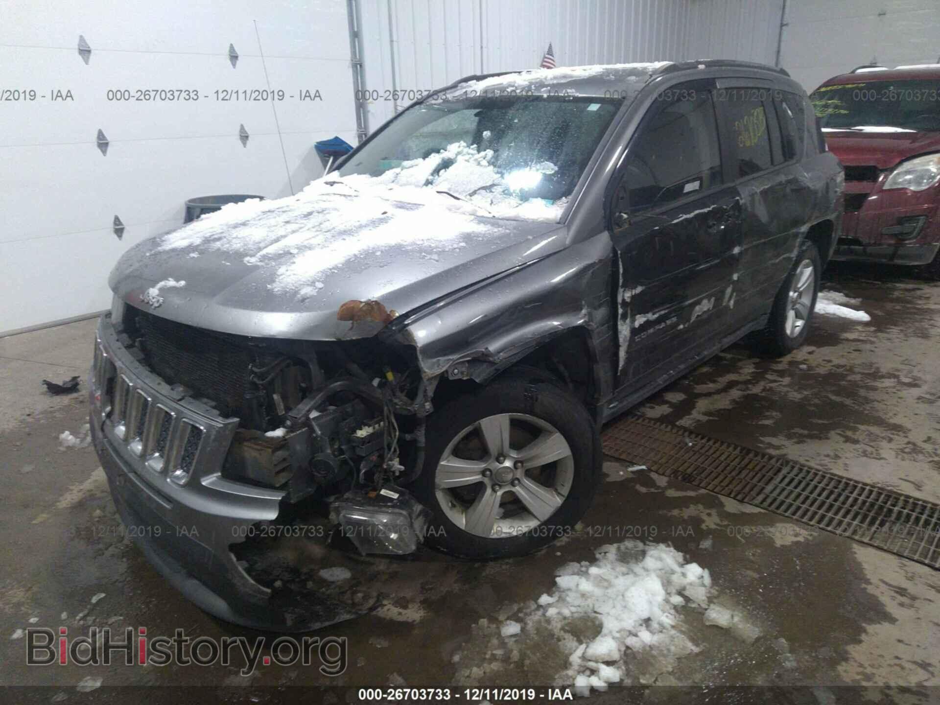 2014 JEEP COMPASS - VIN: 1C4NJDBB4ED591765 - Фото 2