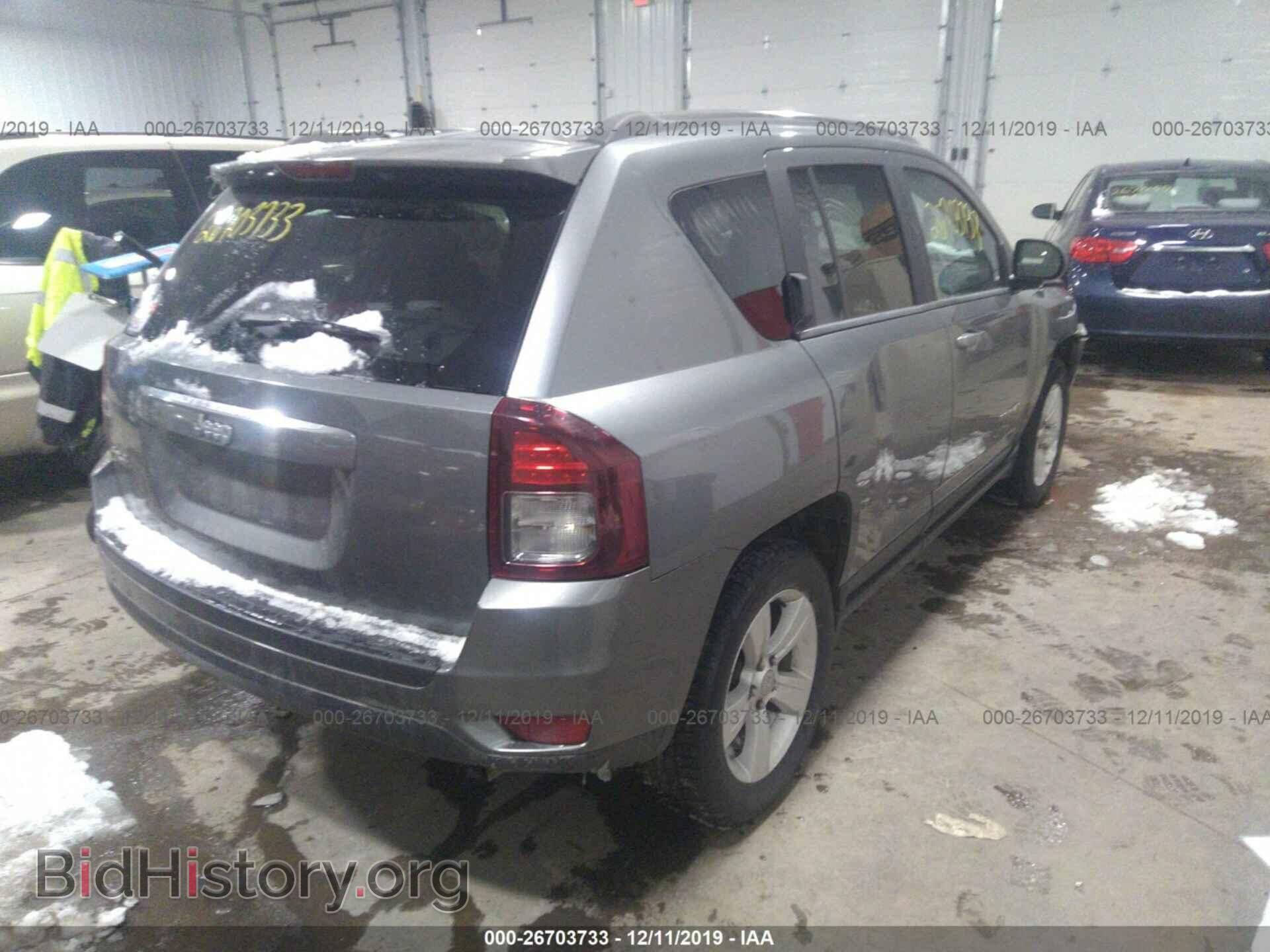 2014 JEEP COMPASS - VIN: 1C4NJDBB4ED591765 - Фото 4