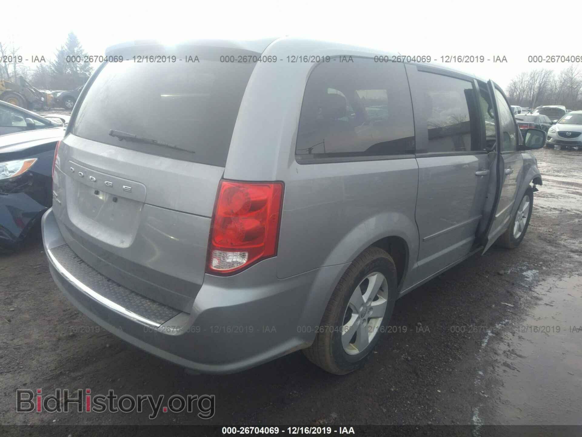 2013 DODGE GRAND CARAVAN - VIN: 2C4RDGBG7DR700480 - Фото 4