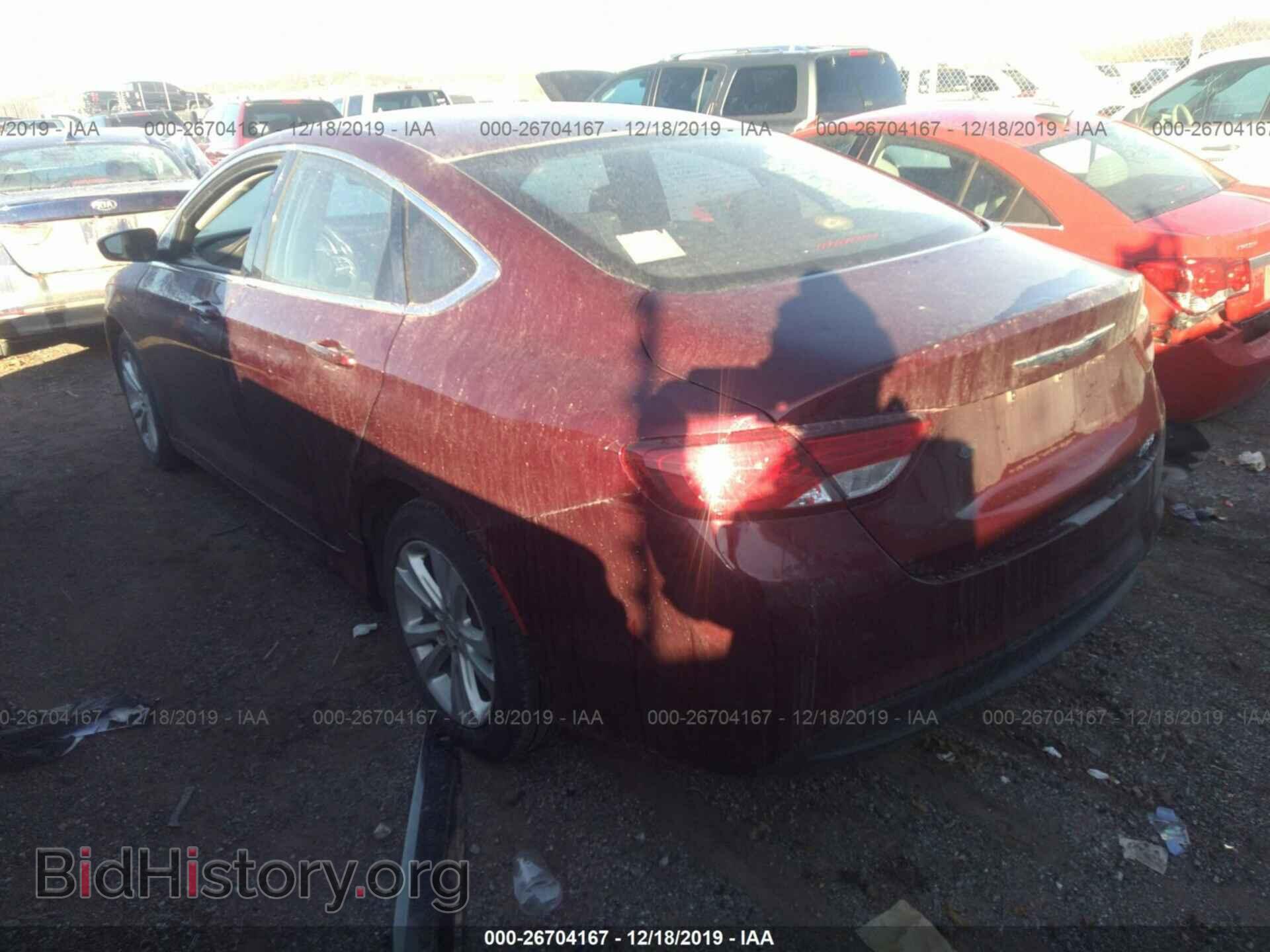 2016 CHRYSLER 200 - VIN: 1C3CCCFB9GN191904 - Фото 3
