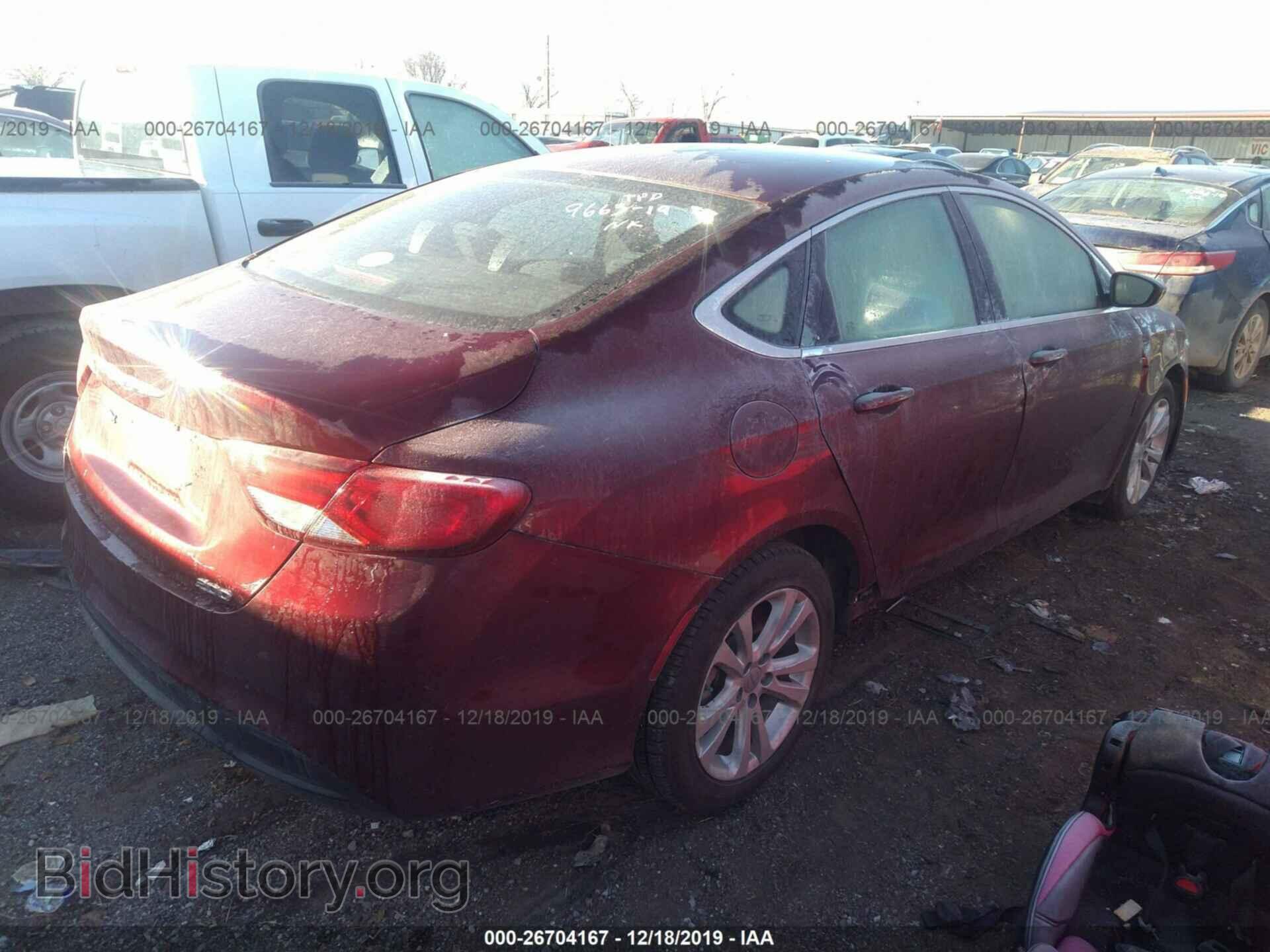 2016 CHRYSLER 200 - VIN: 1C3CCCFB9GN191904 - Фото 4