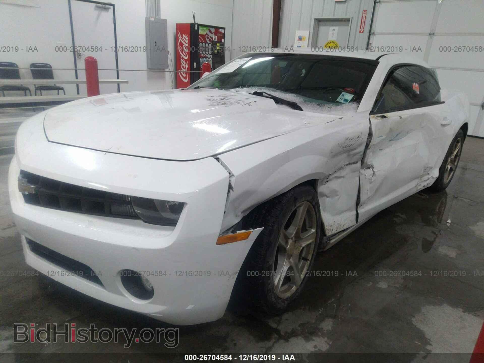2013 CHEVROLET CAMARO - VIN: 2G1FB1E38D9184833 - Фото 2