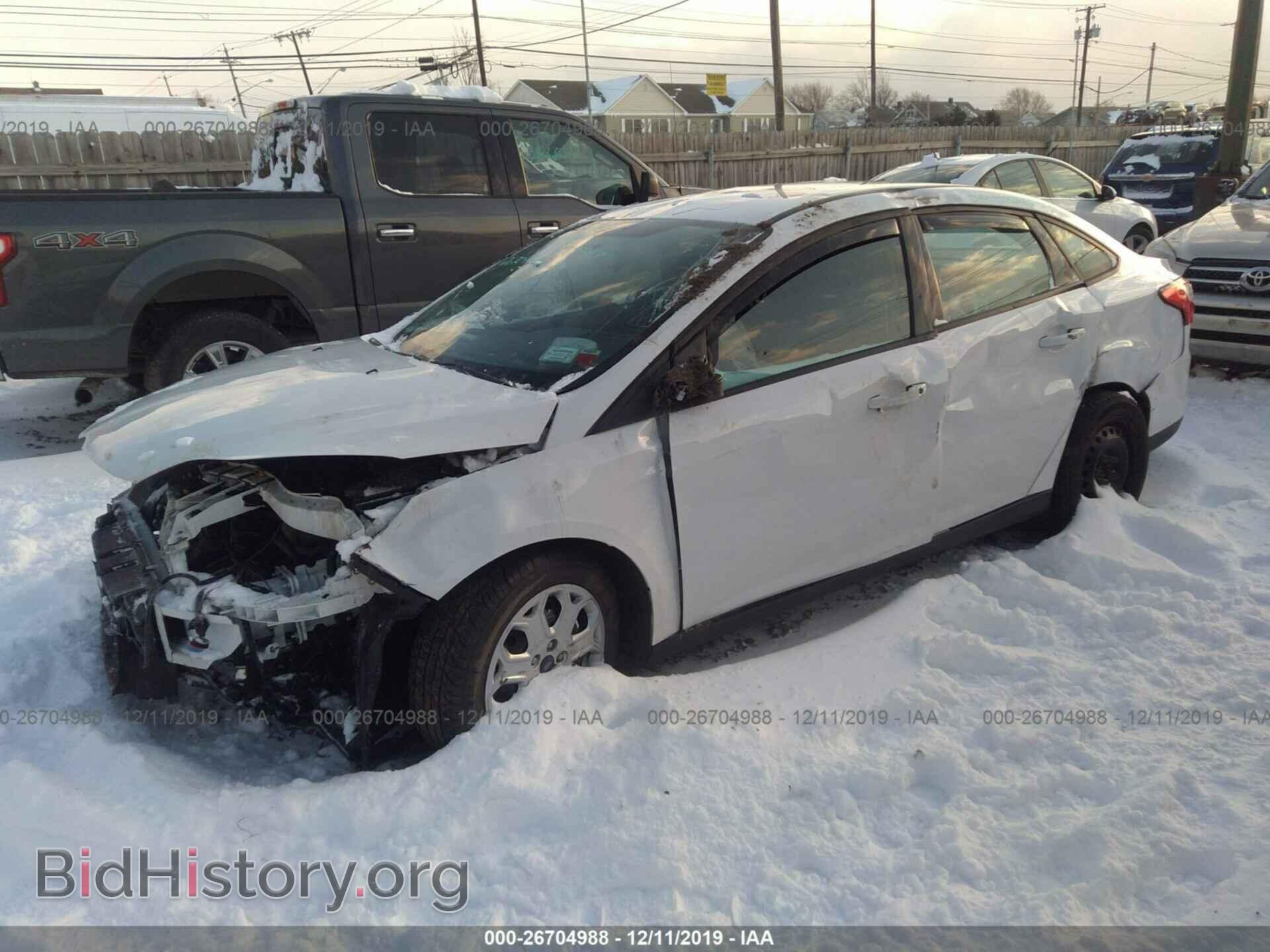 2014 FORD FOCUS - VIN: 1FADP3F28EL331394 - Фото 2