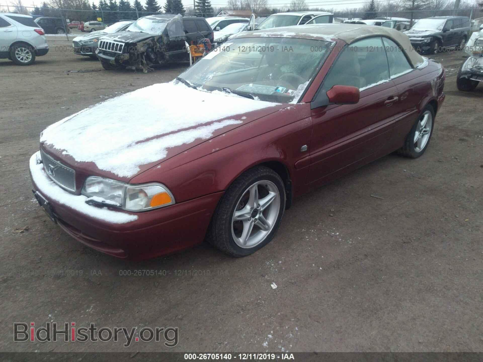 2000 VOLVO C70 - VIN: YV1NC56D9YJ009719 - Фото 2