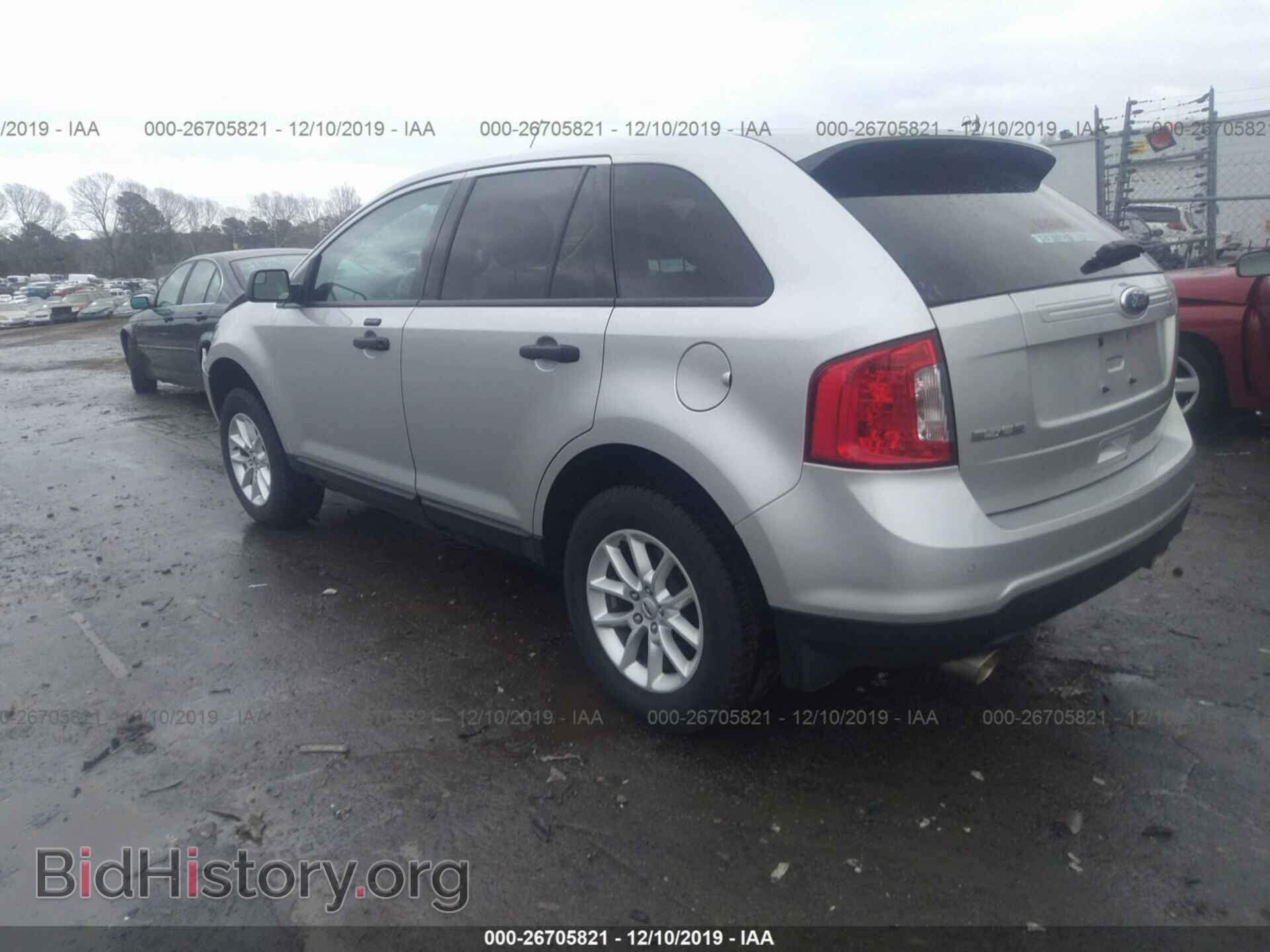 2013 FORD EDGE - VIN: 2FMDK3GCXDBE30213 - Фото 3