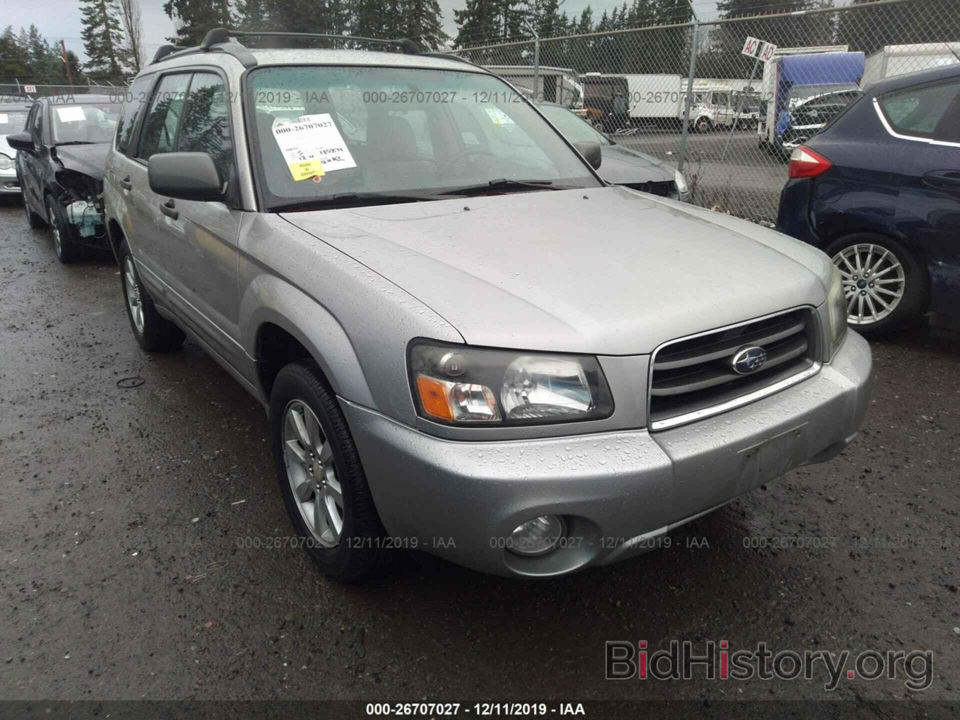 Photo JF1SG65655H737195 - SUBARU FORESTER 2005