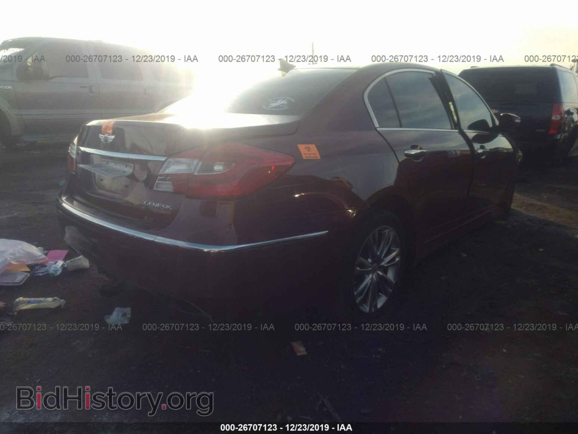 2012 HYUNDAI GENESIS - VIN: KMHGC4DD4CU189965 - Фото 4