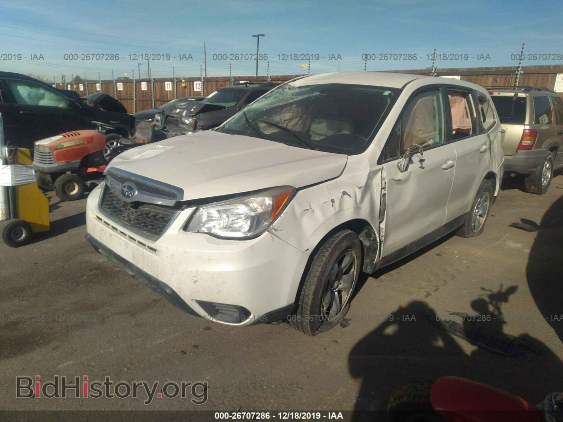 2014 SUBARU FORESTER - VIN: JF2SJAACXEG464966 - Фото 2