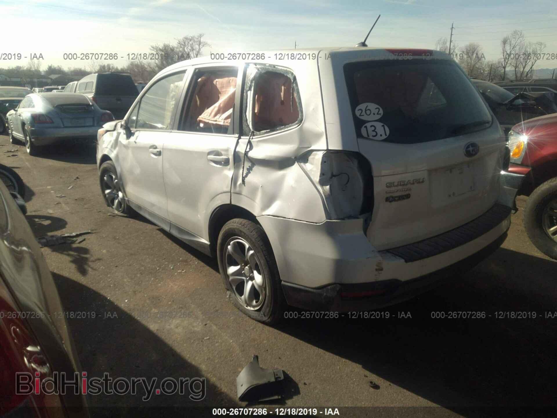 2014 SUBARU FORESTER - VIN: JF2SJAACXEG464966 - Фото 3