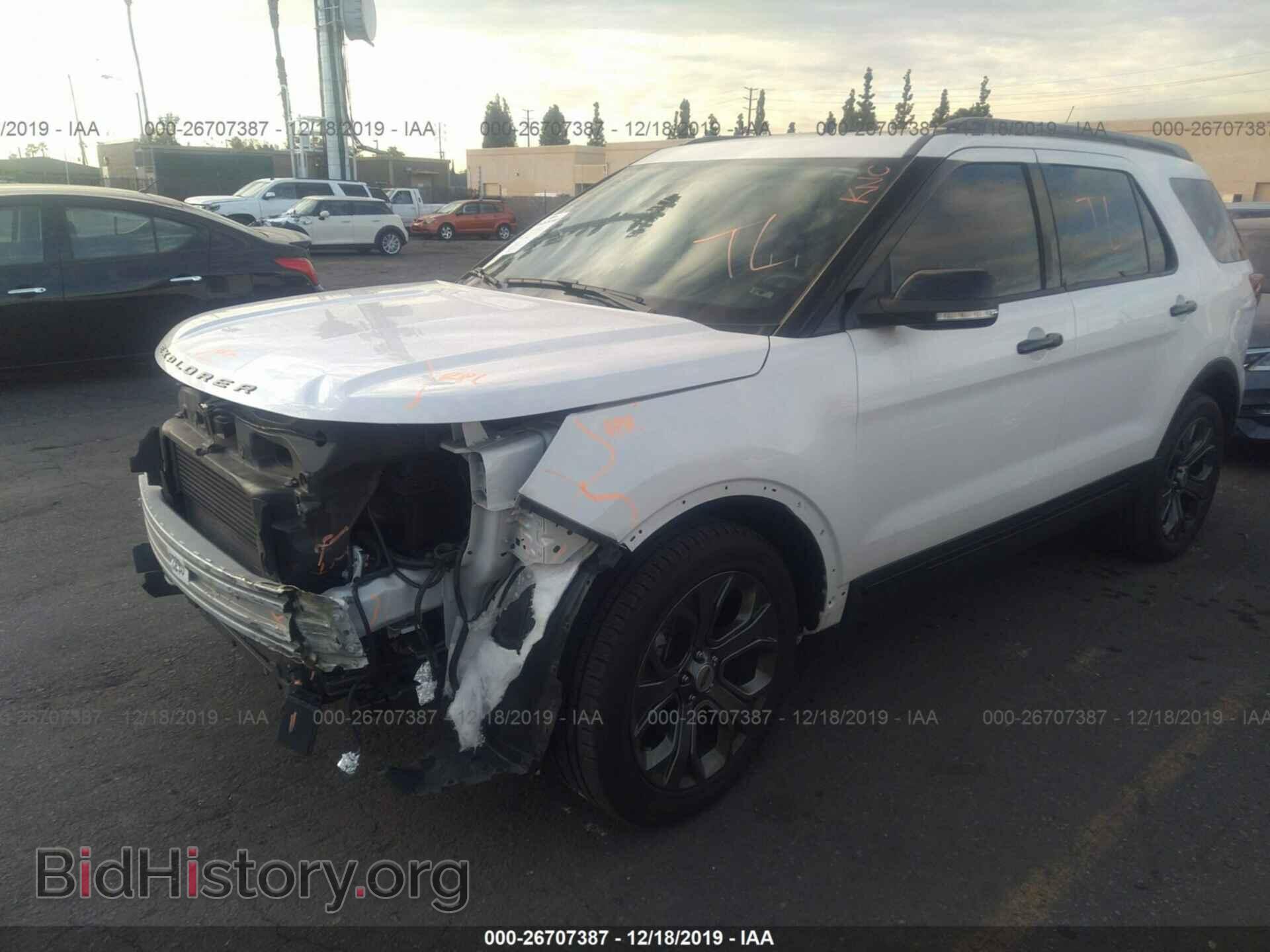 2018 FORD EXPLORER - VIN: 1FM5K8GTXJGA42839 - Фото 2