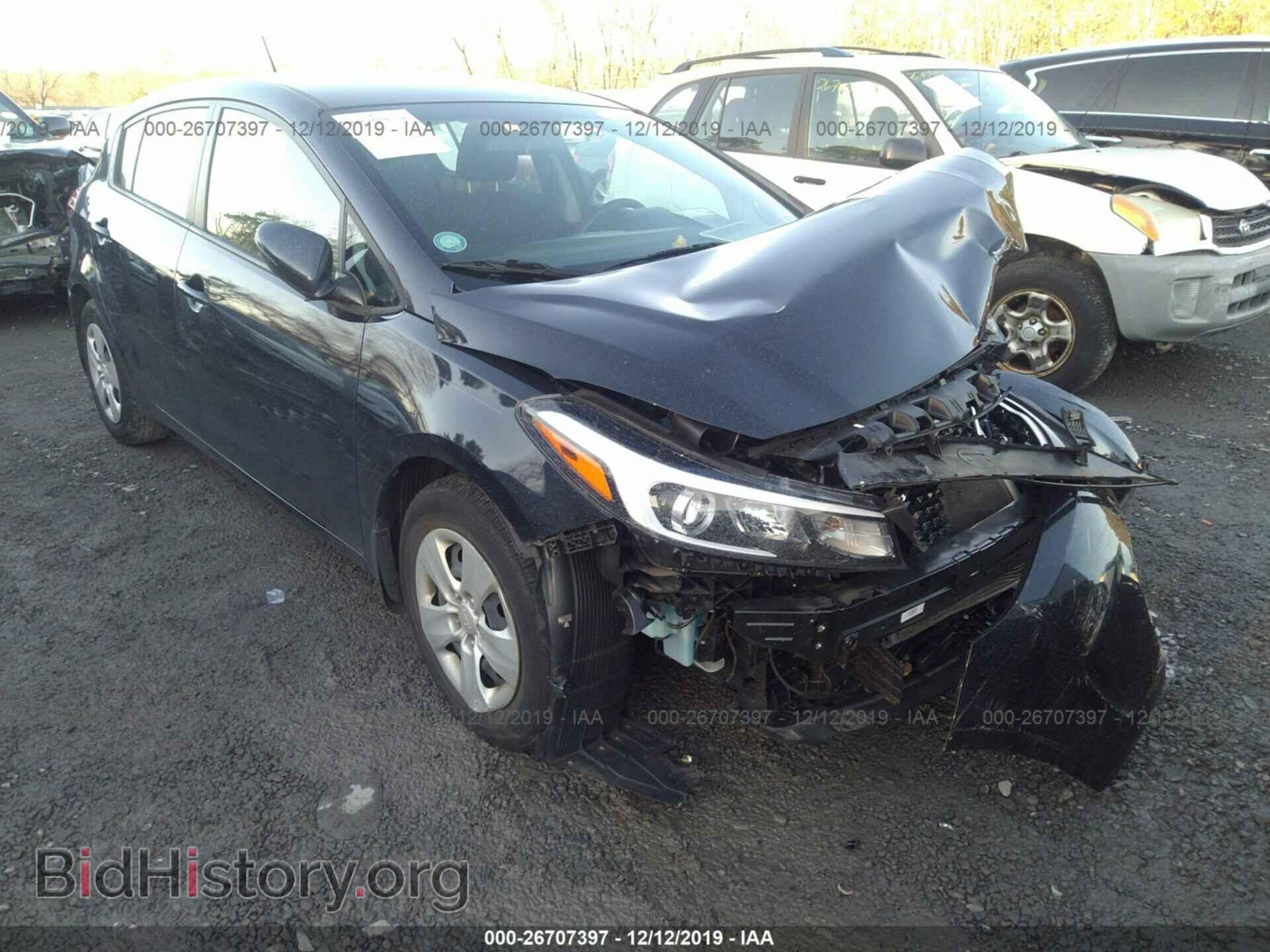 Фотография KNAFK5A83H5703528 - KIA FORTE 2017