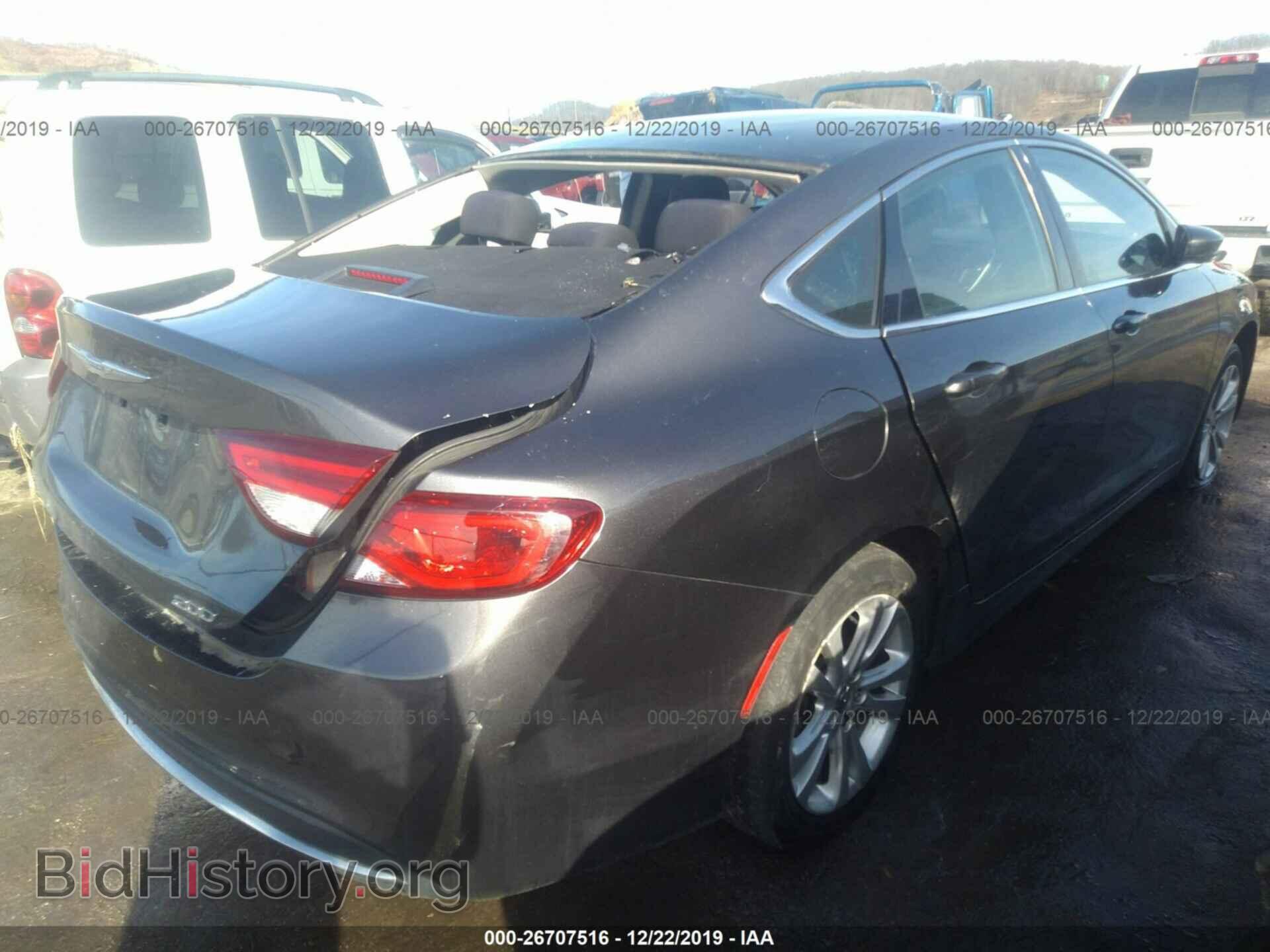 2015 CHRYSLER 200 - VIN: 1C3CCCAB3FN502927 - Photo 4