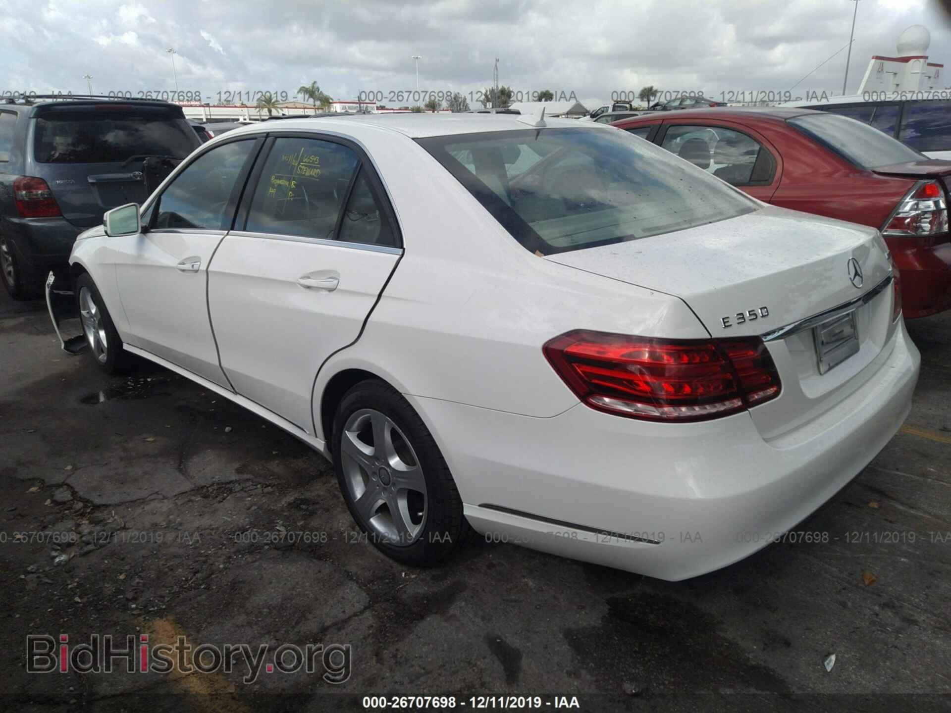 2014 MERCEDES-BENZ E - VIN: WDDHF8JB0EA965710 - Фото 3