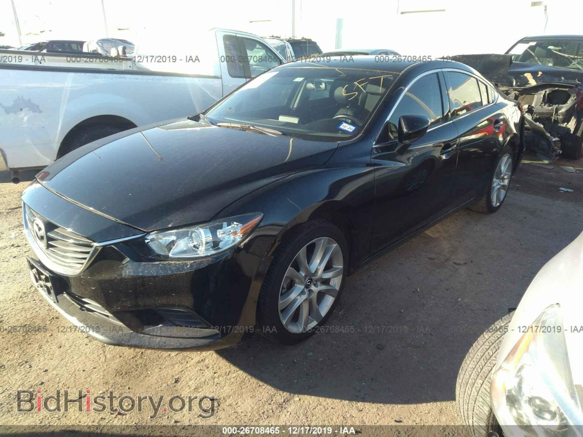 2016 MAZDA 6 - VIN: JM1GJ1V55G1483432 - Фото 2