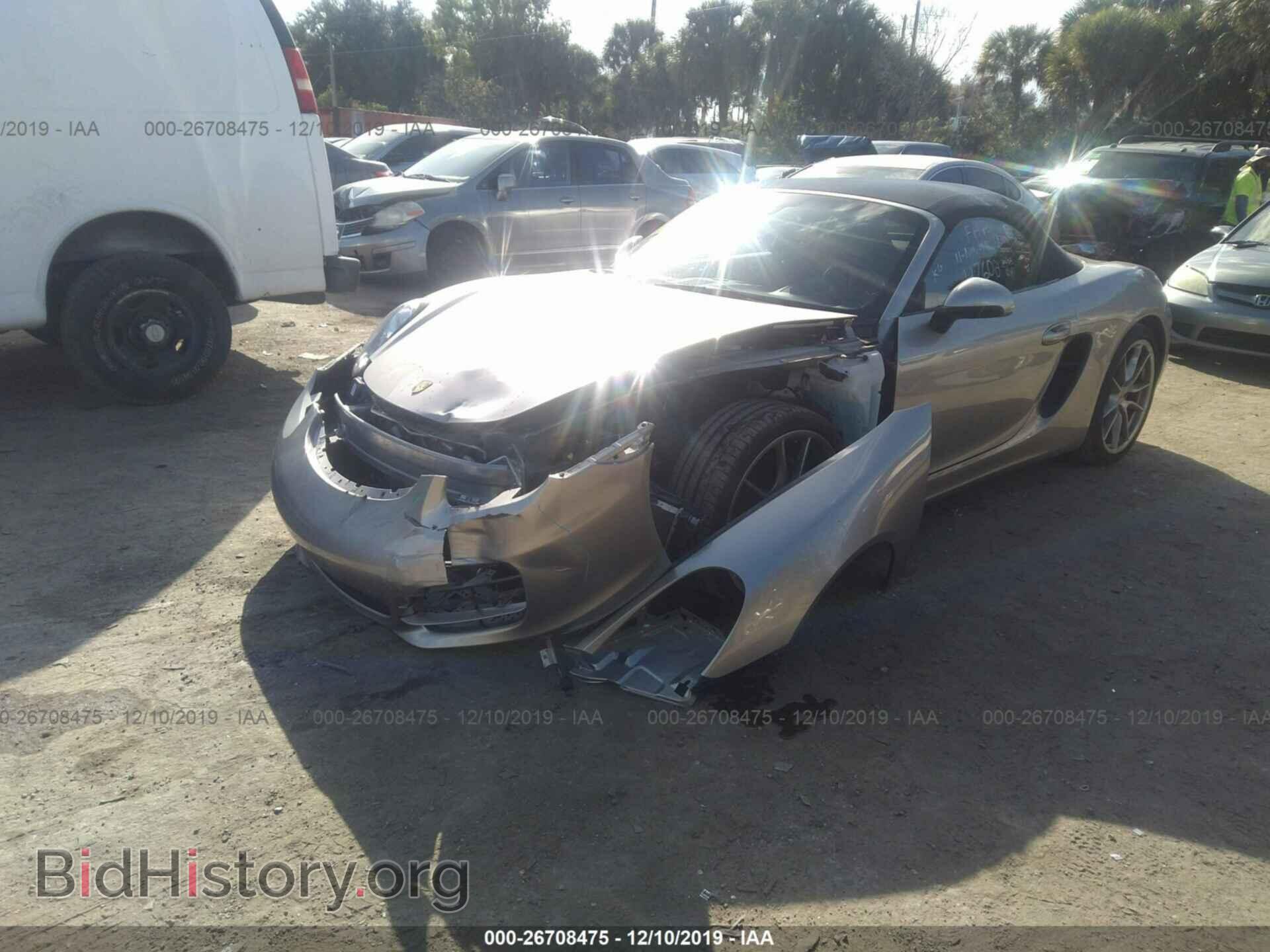 2013 PORSCHE BOXSTER - VIN: WP0CA2A81DK112200 - Фото 2