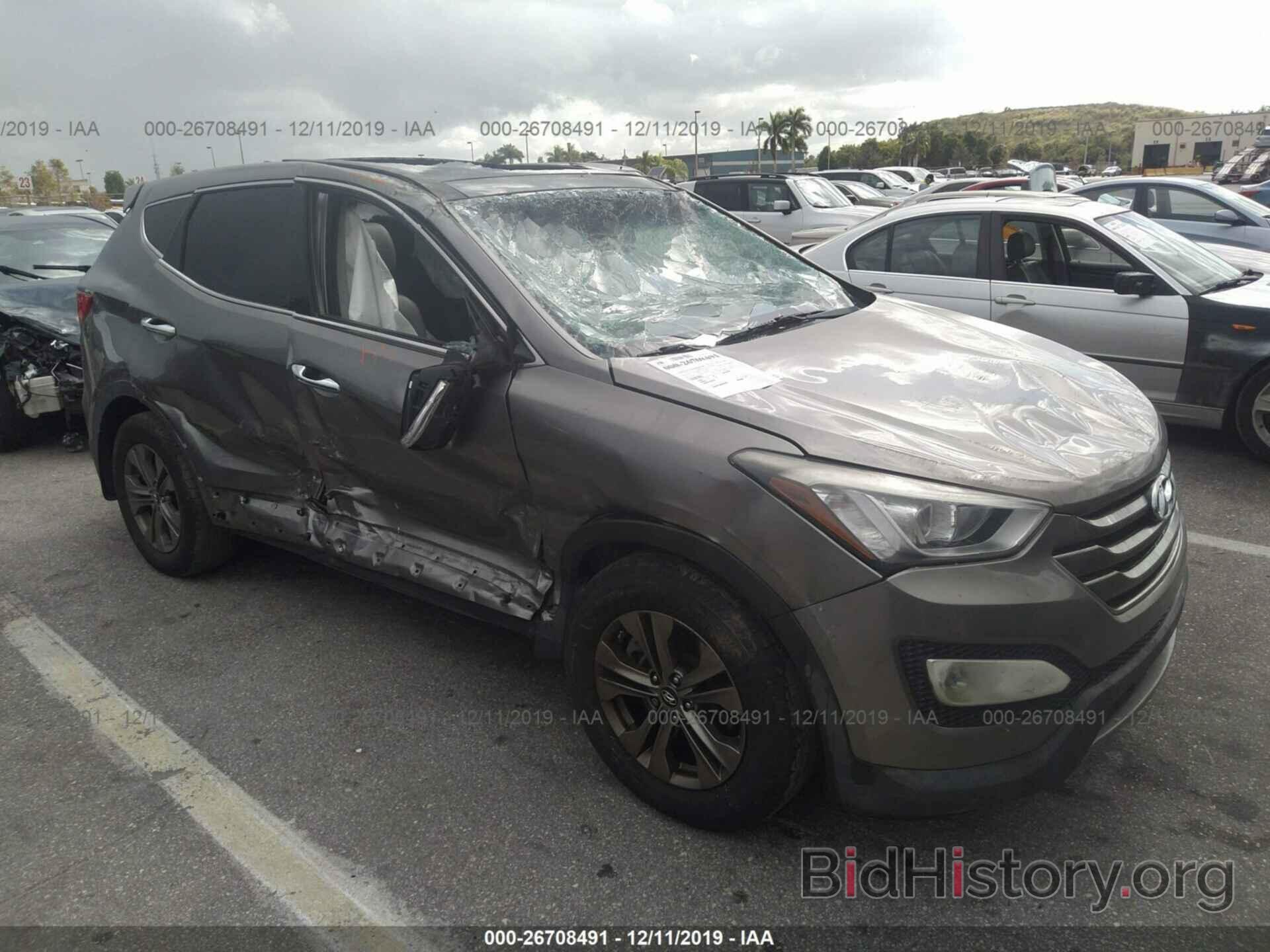 Photo 5XYZU3LB1DG120948 - HYUNDAI SANTA FE SPORT 2013