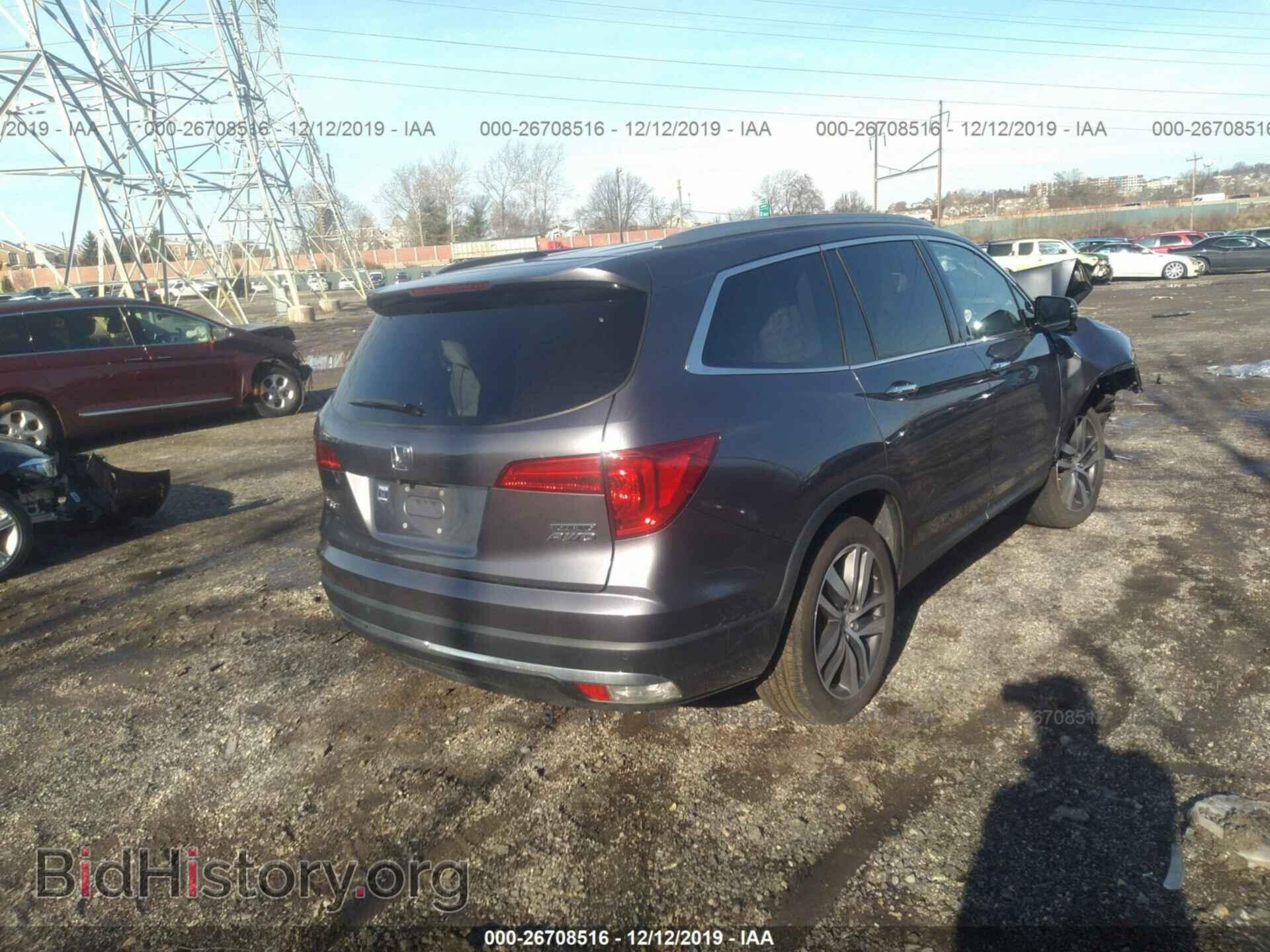 2016 HONDA PILOT - VIN: 5FNYF6H96GB040733 - Фото 4