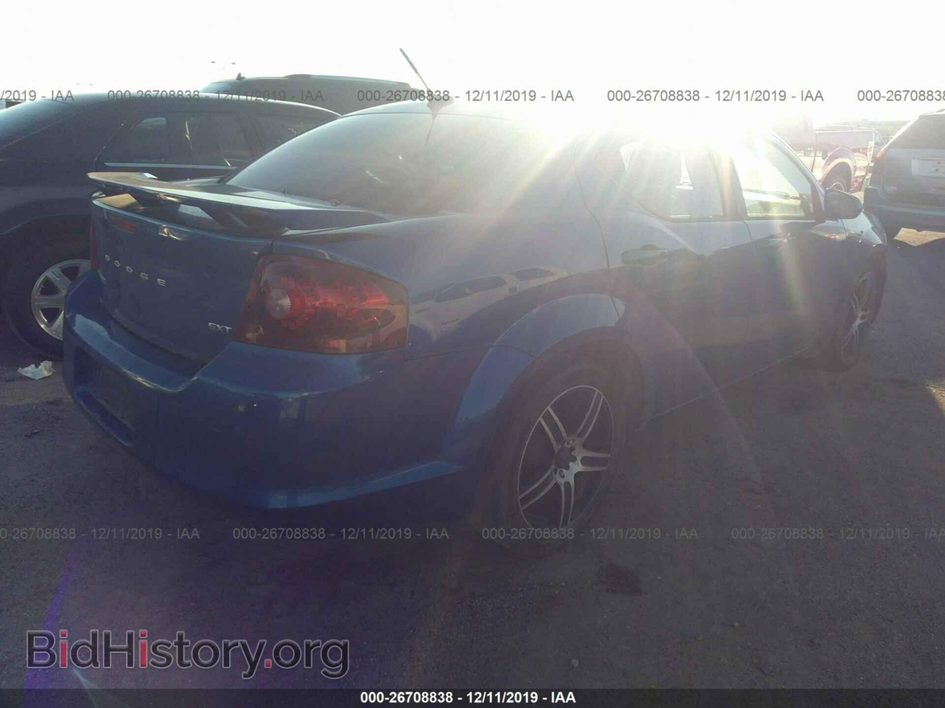 2013 Dodge Avenger - VIN: 1C3CDZCB4DN557364 - Фото 4