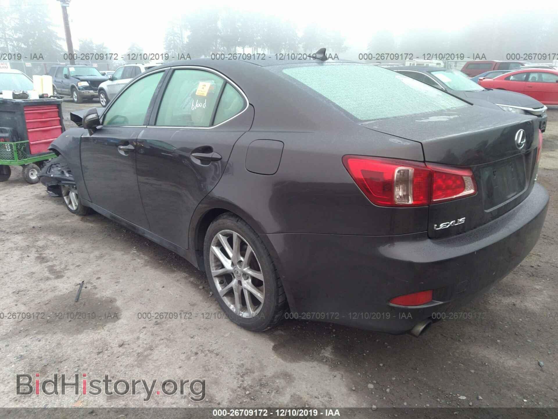 2012 LEXUS IS - VIN: JTHBF5C29C5182045 - Фото 3
