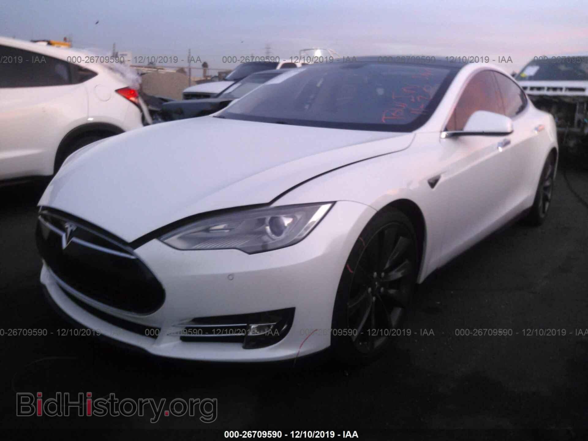2013 TESLA MODEL S - VIN: 5YJSA1DP4DFP17060 - Фото 2