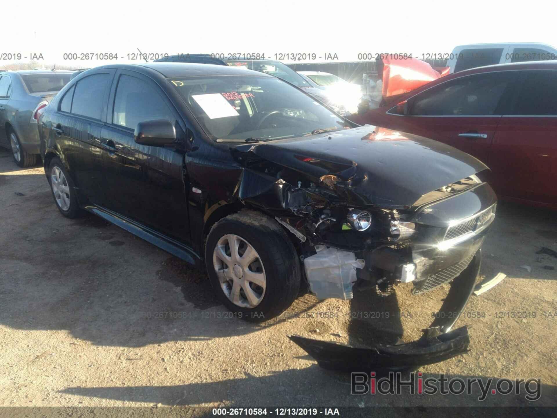 Photo JA32X2HU2CU007955 - MITSUBISHI LANCER 2012