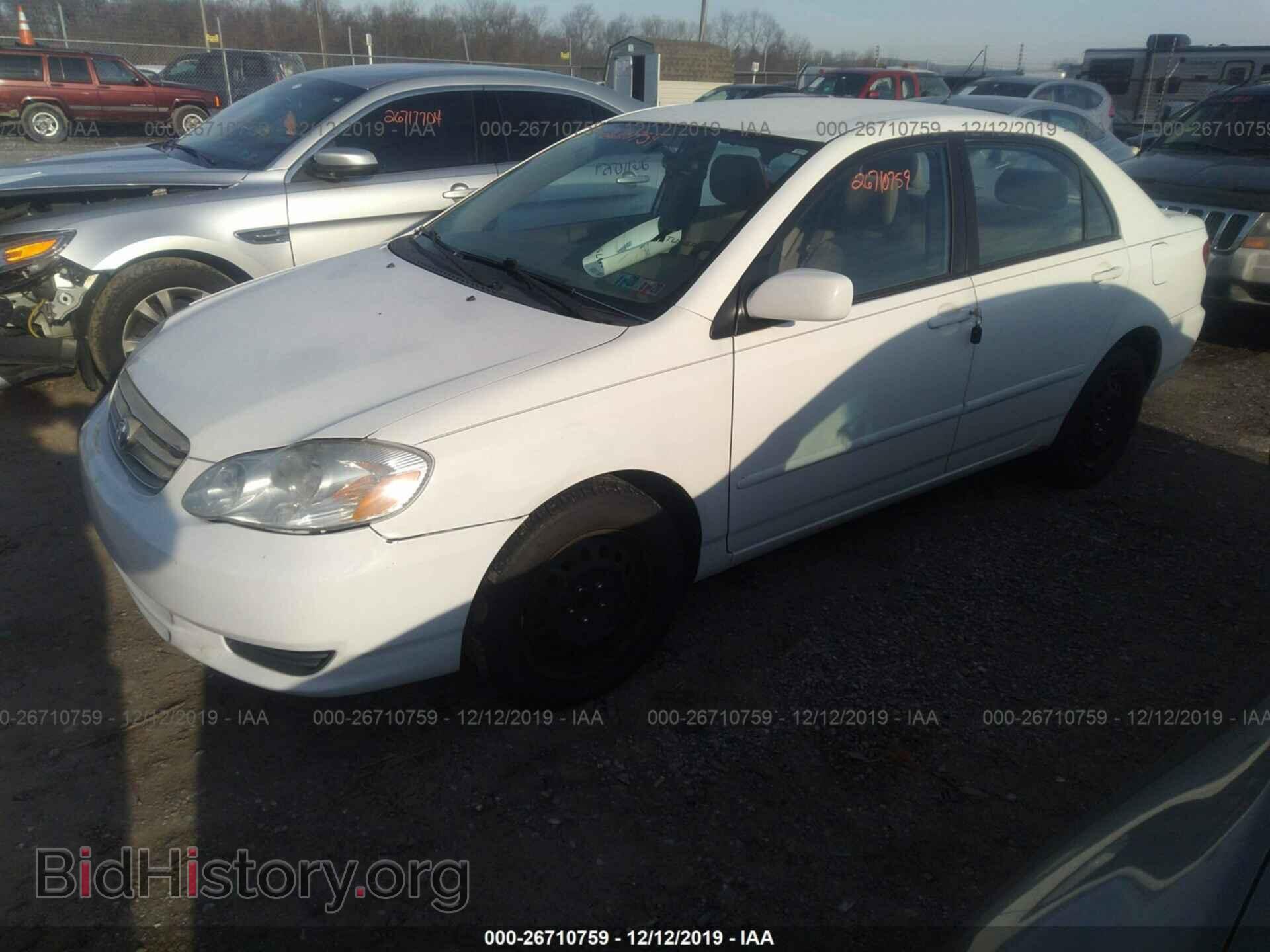 2003 TOYOTA COROLLA - VIN: JTDBR32E632013935 - Фото 2